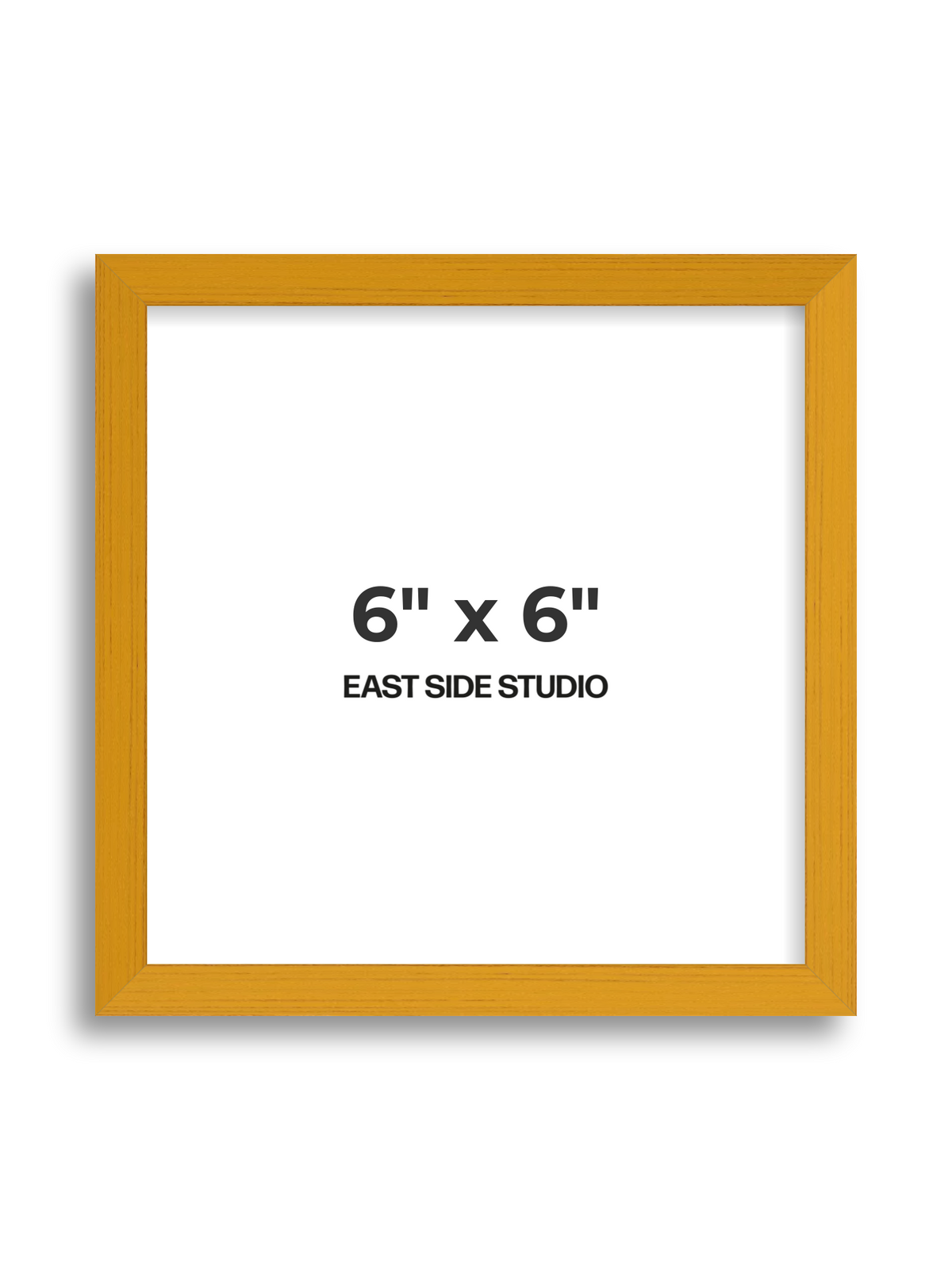 Duo Tone 6" x 6" picture frame