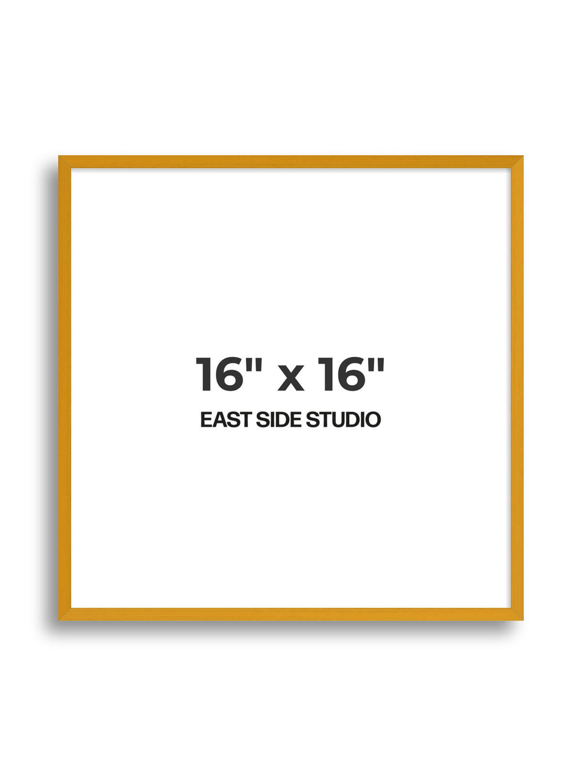 Duo Tone 16" x 16" picture frame