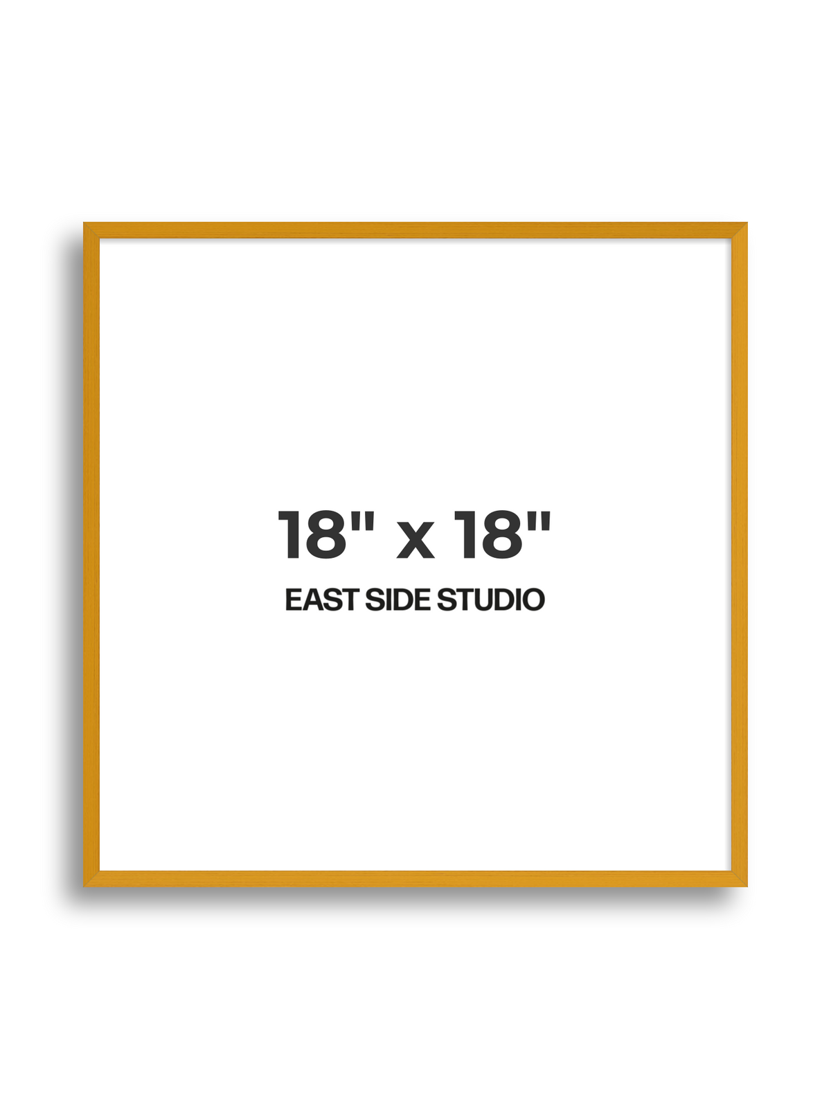 Duo Tone 18" x 18" picture frame