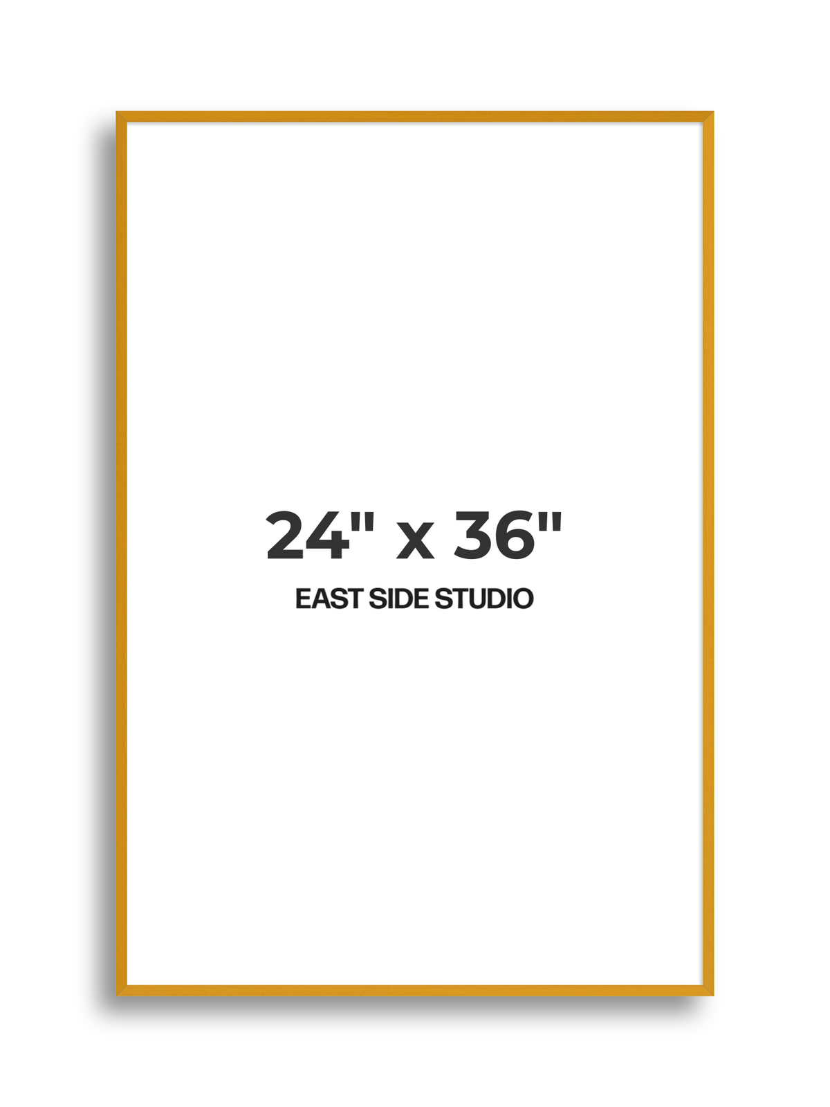 Duo Tone 24" x 36" picture frame