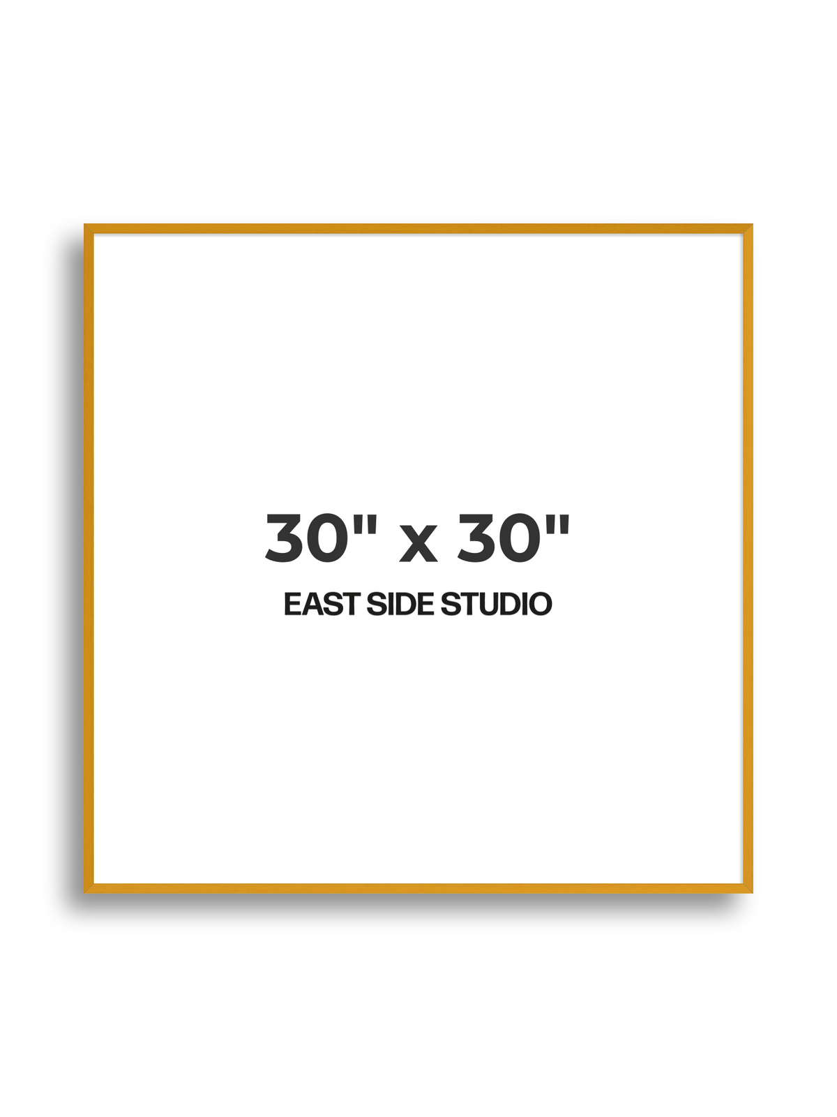 Duo Tone 30" x 30" picture frame