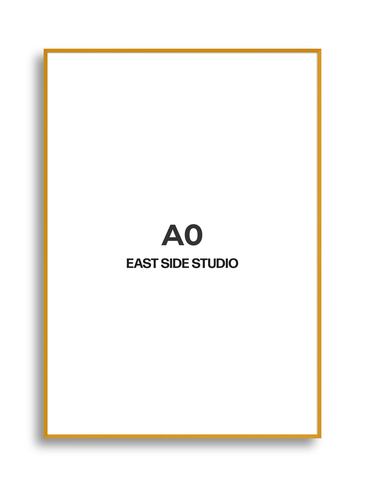 Duo Tone A0 picture frame