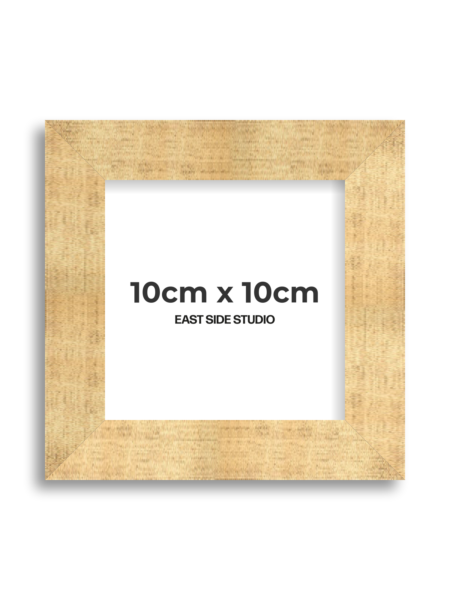 Antique Gold 10cm x 10cm picture frame