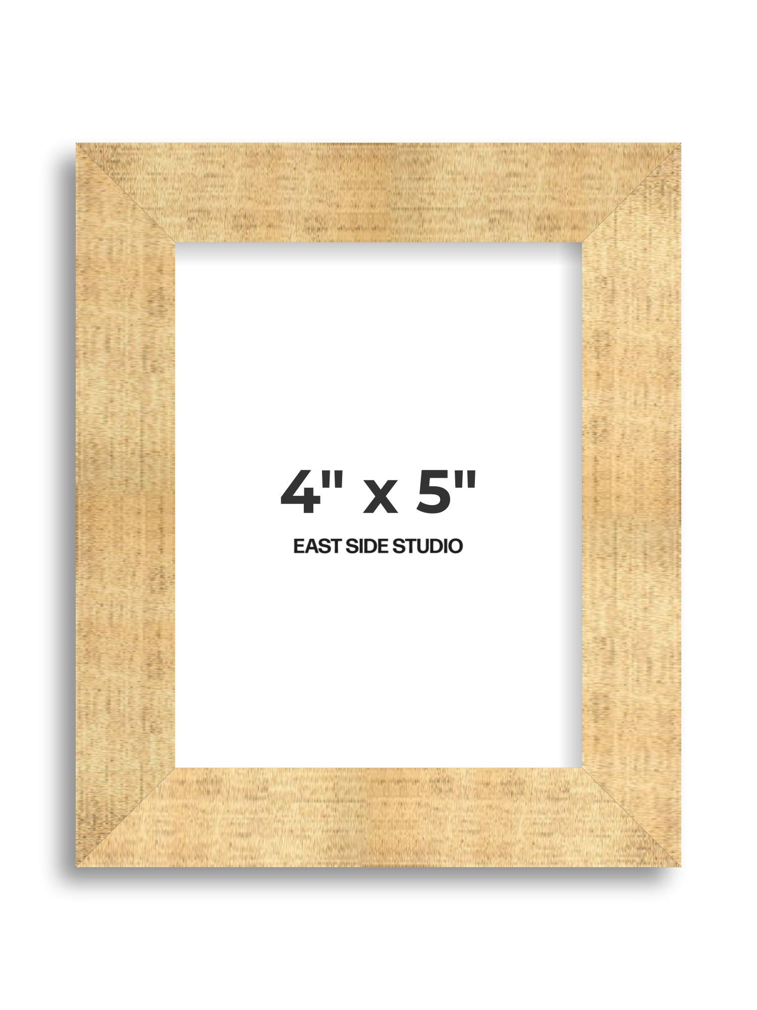 Antique Gold 4" x 5" picture frame