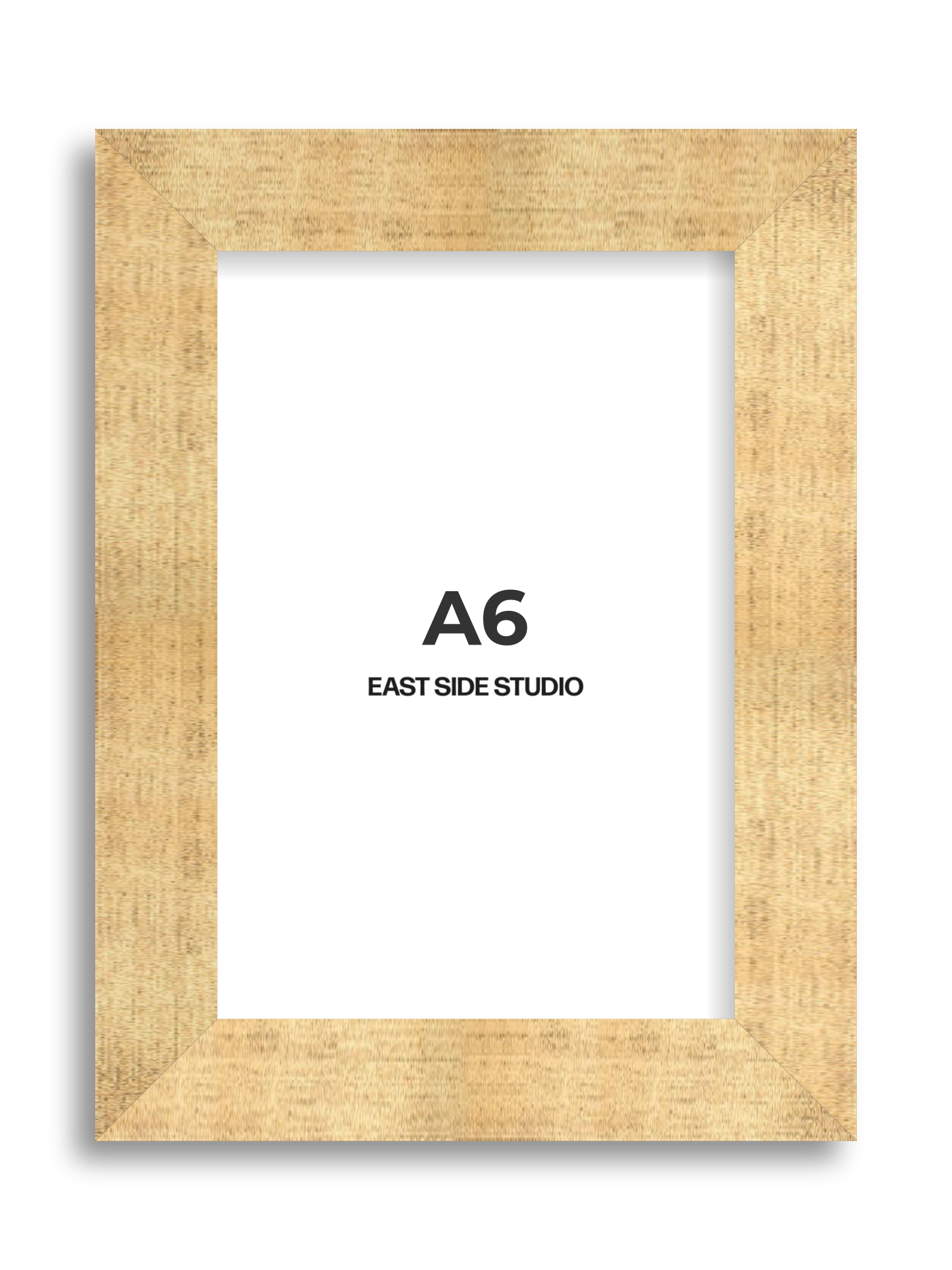 Antique Gold A6 picture frame