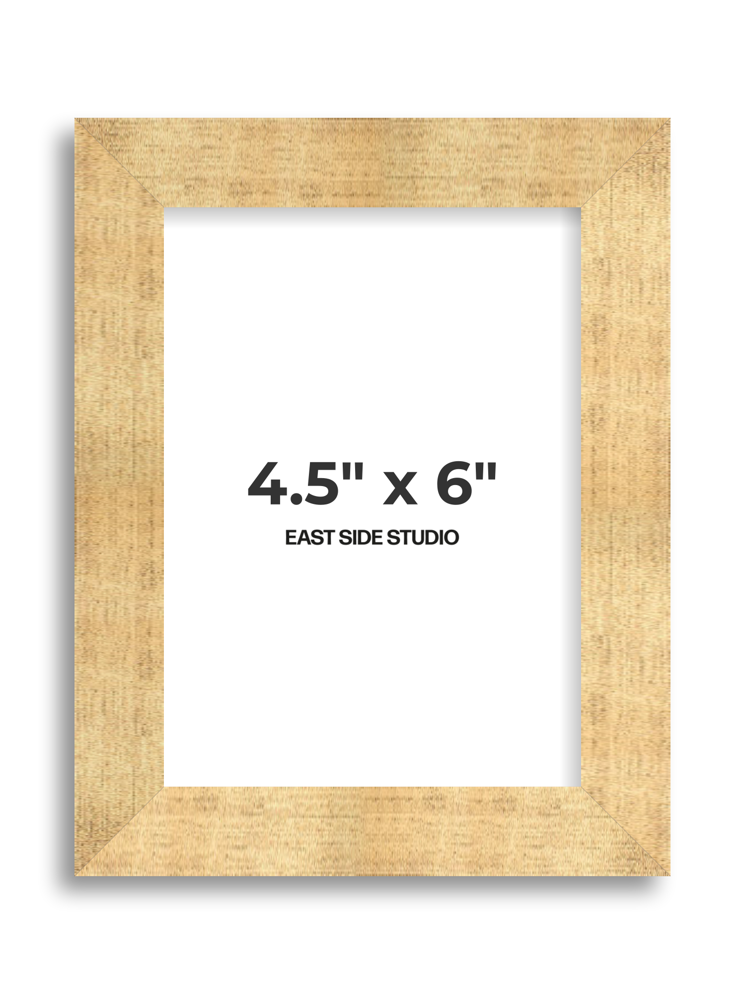 Antique Gold 4.5" x 6" picture frame