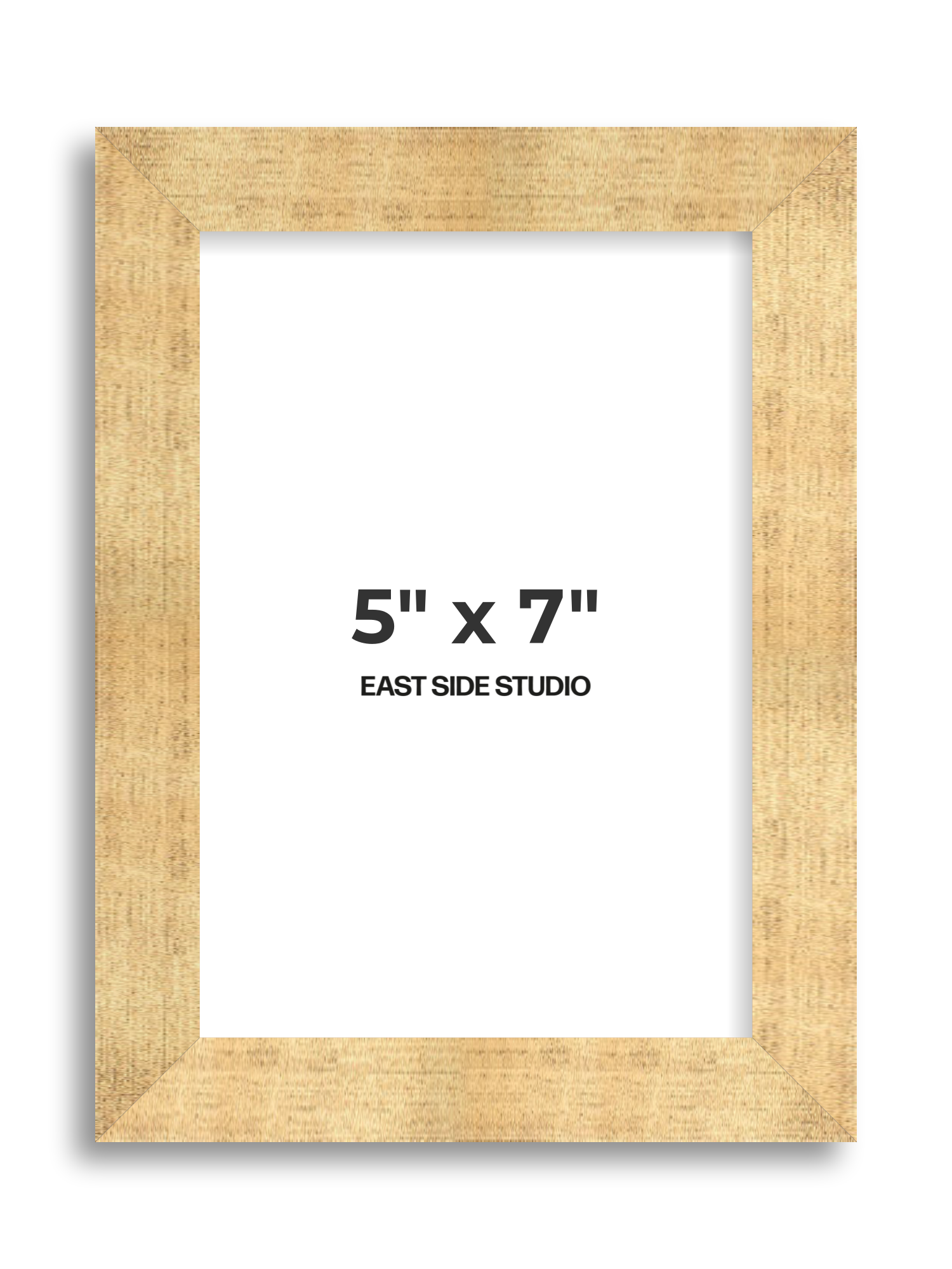 Antique Gold 5" x 7" picture frame