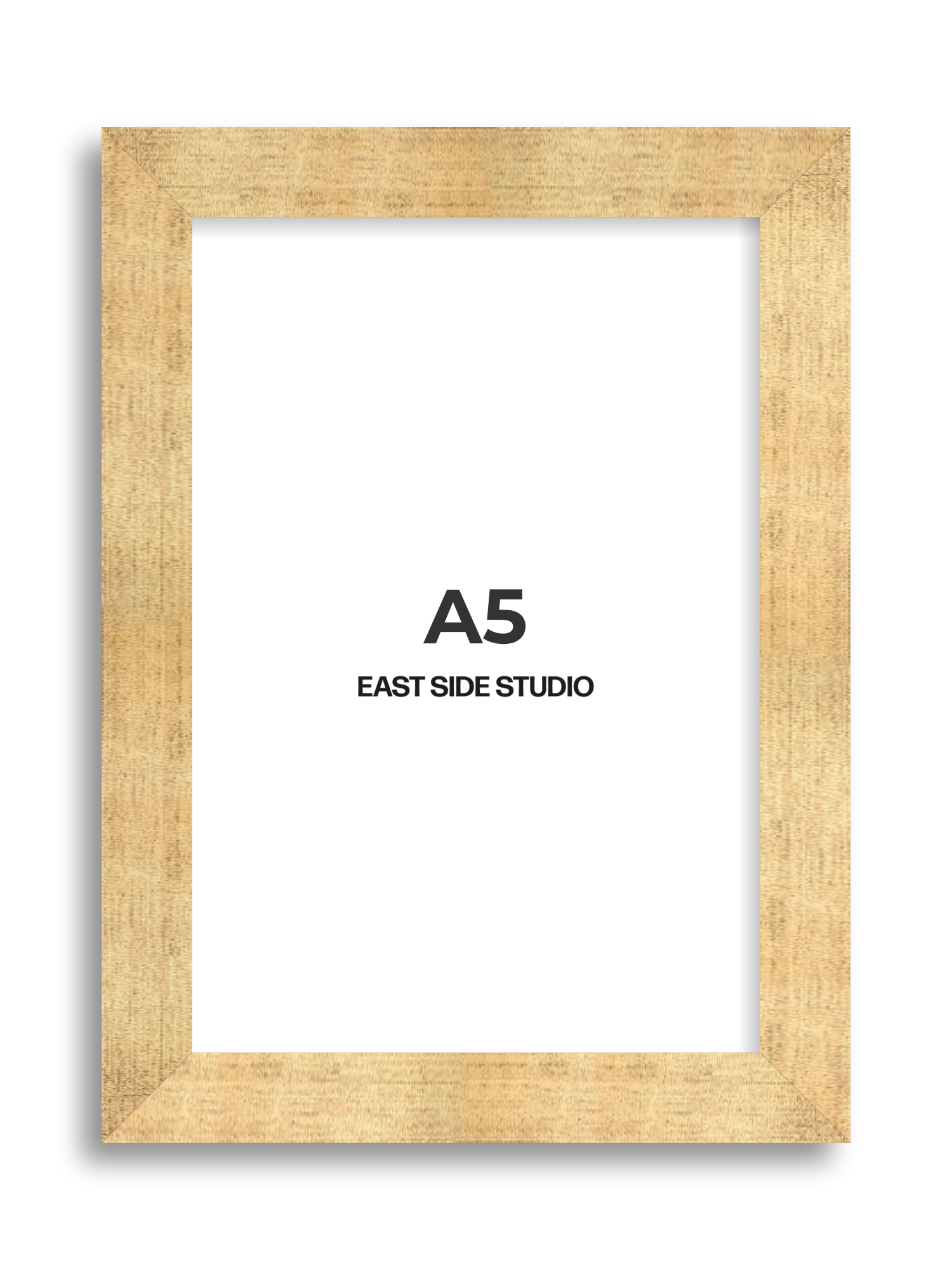 Antique Gold A5 picture frame