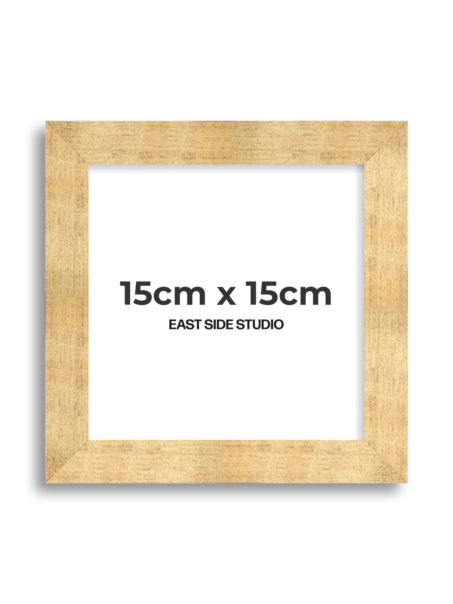 Antique Gold 15cm x 15cm picture frame