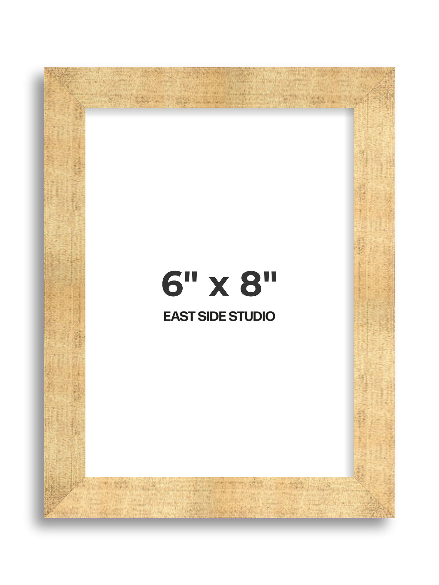 Antique Gold 6" x 8" picture frame