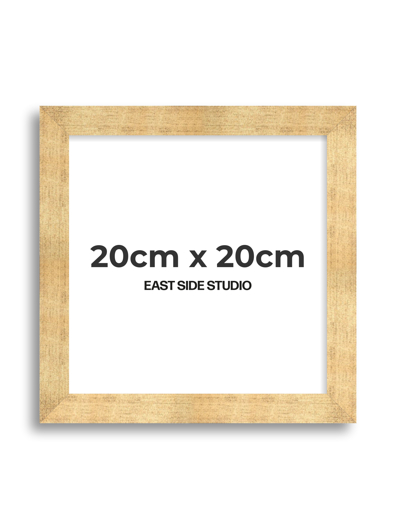 Antique Gold 20cm x 20cm picture frame