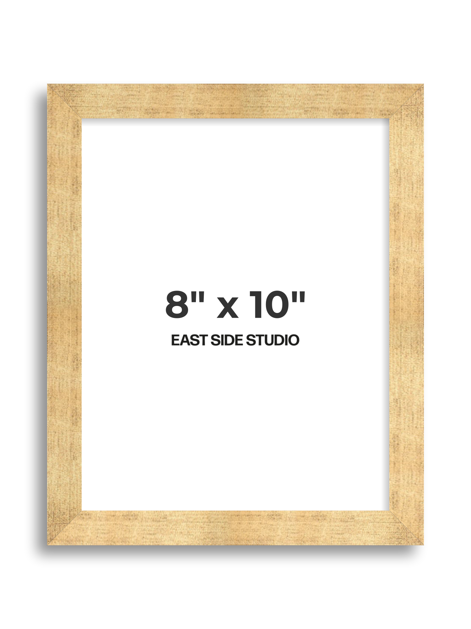 Antique Gold 8" x 10" picture frame