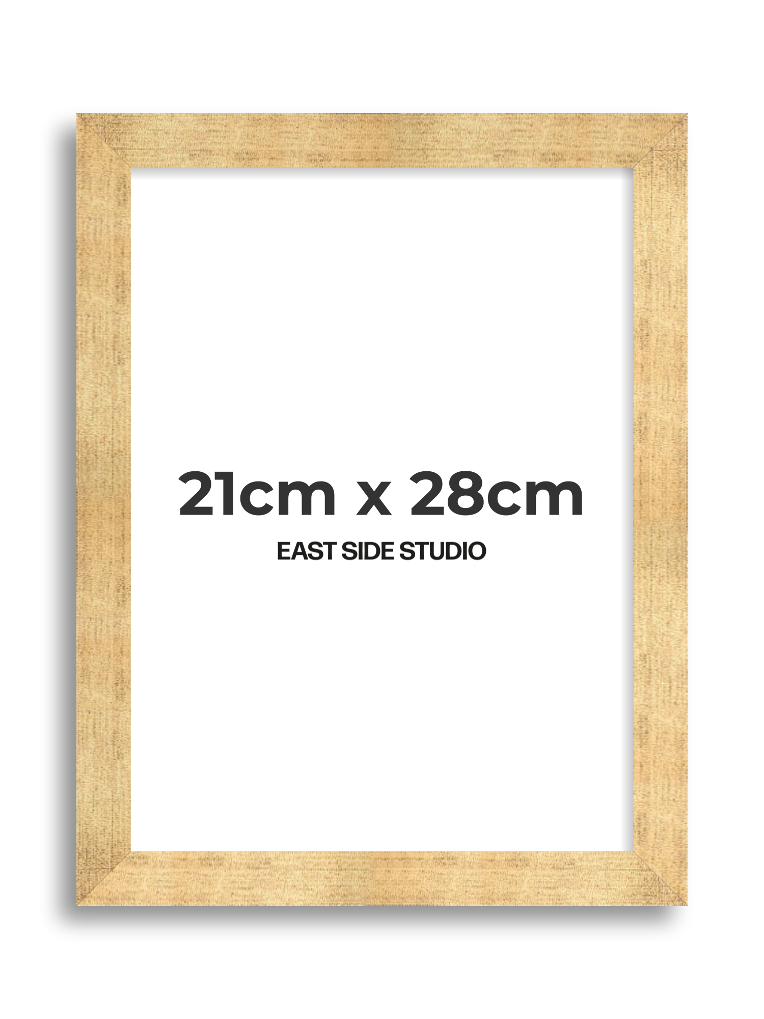 Antique Gold 21cm x 28cm picture frame