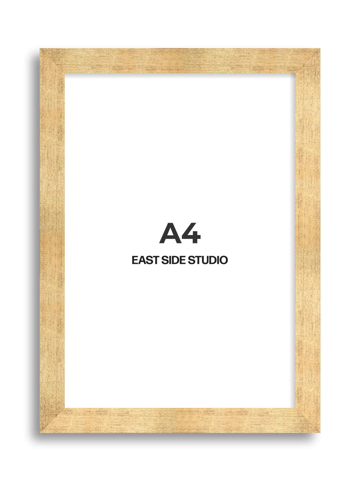 Antique Gold A4 picture frame