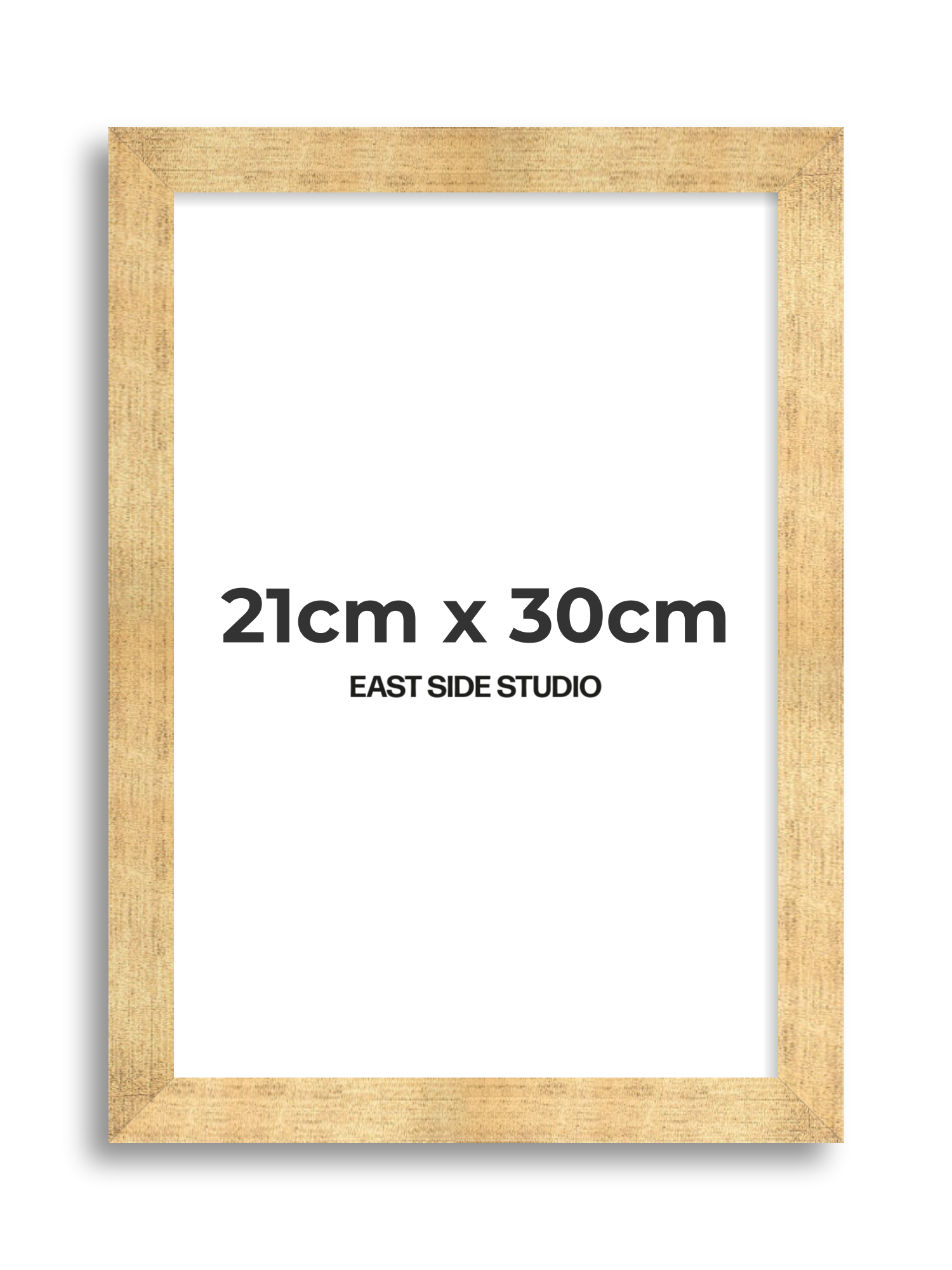 Antique Gold 21cm x 30cm picture frame