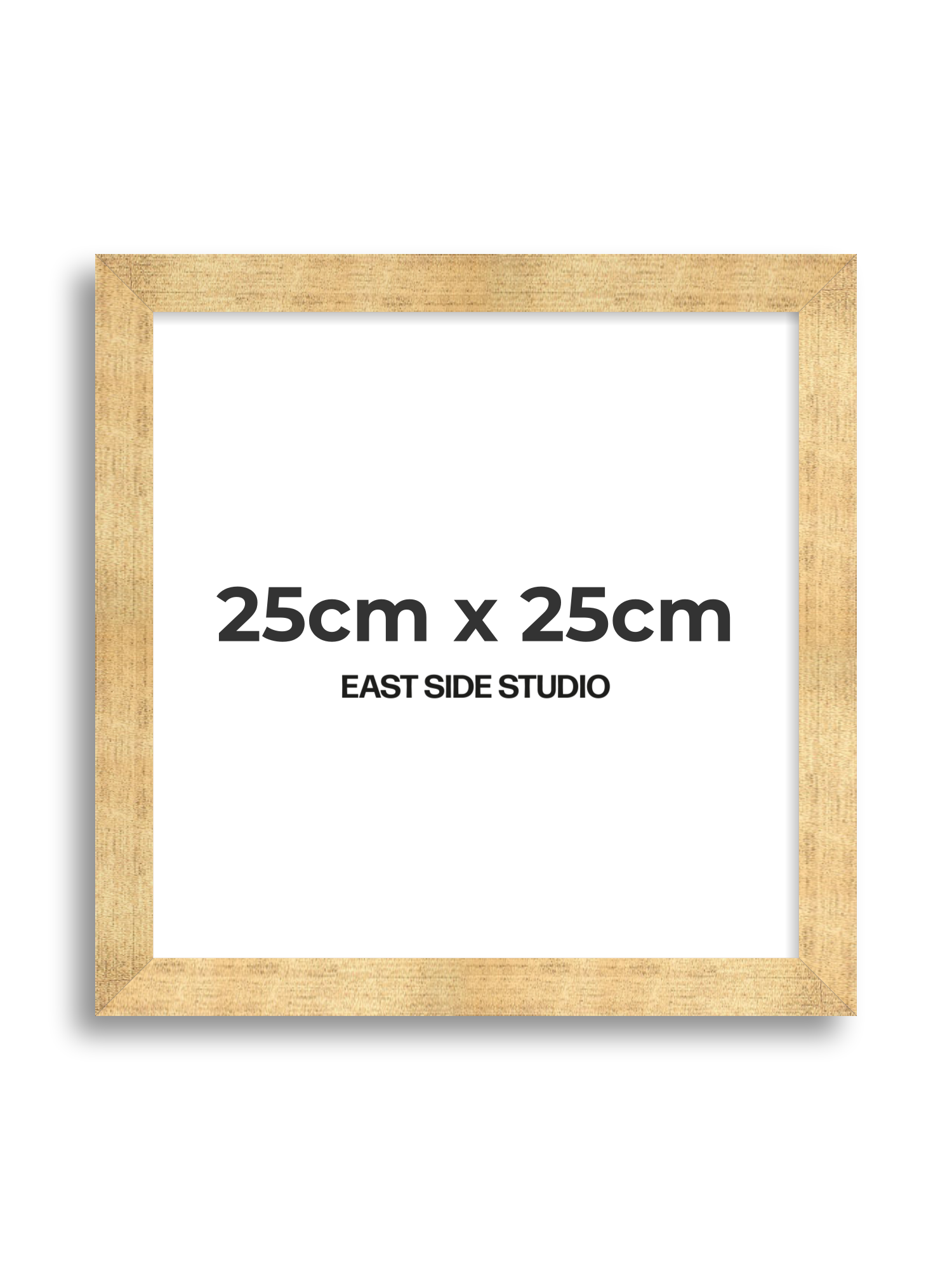 Antique Gold 25cm x 25cm picture frame