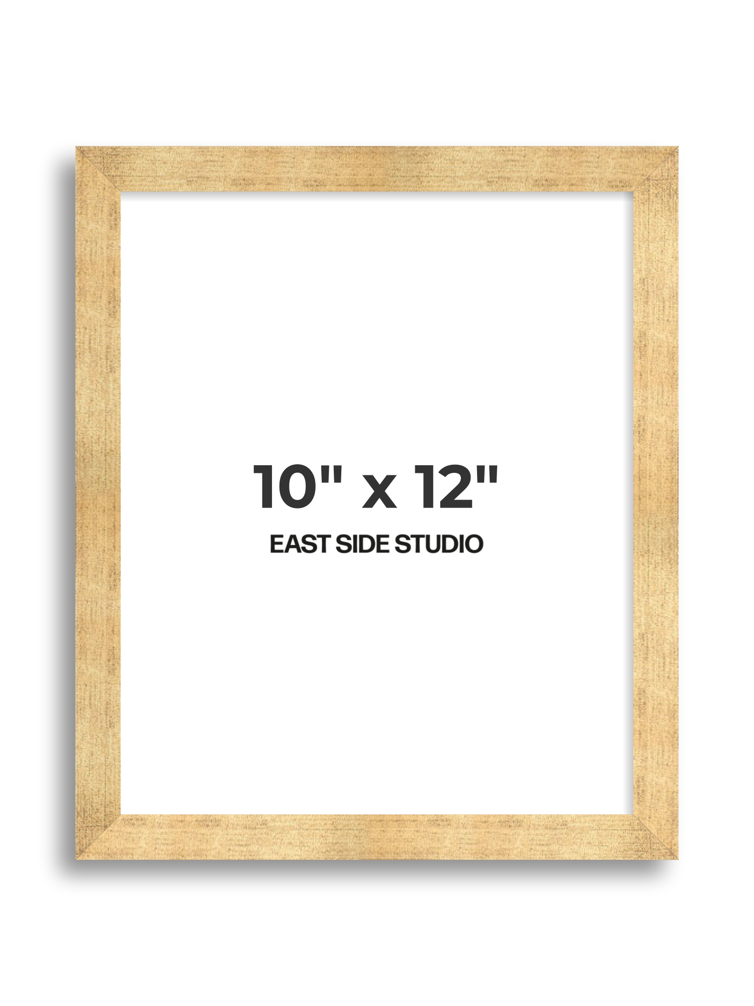 Antique Gold 10" x 12" picture frame