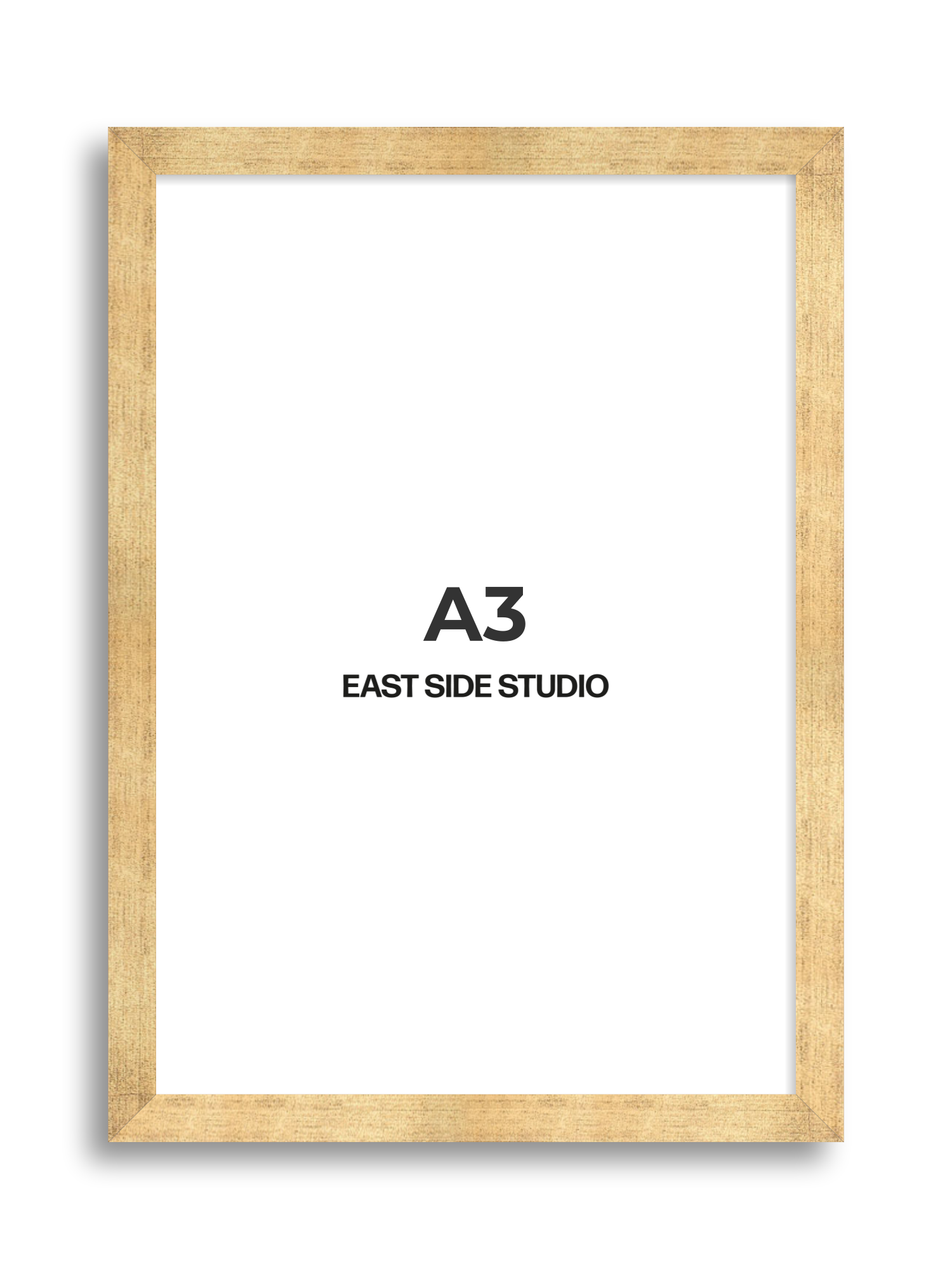 Antique Gold A3 picture frame