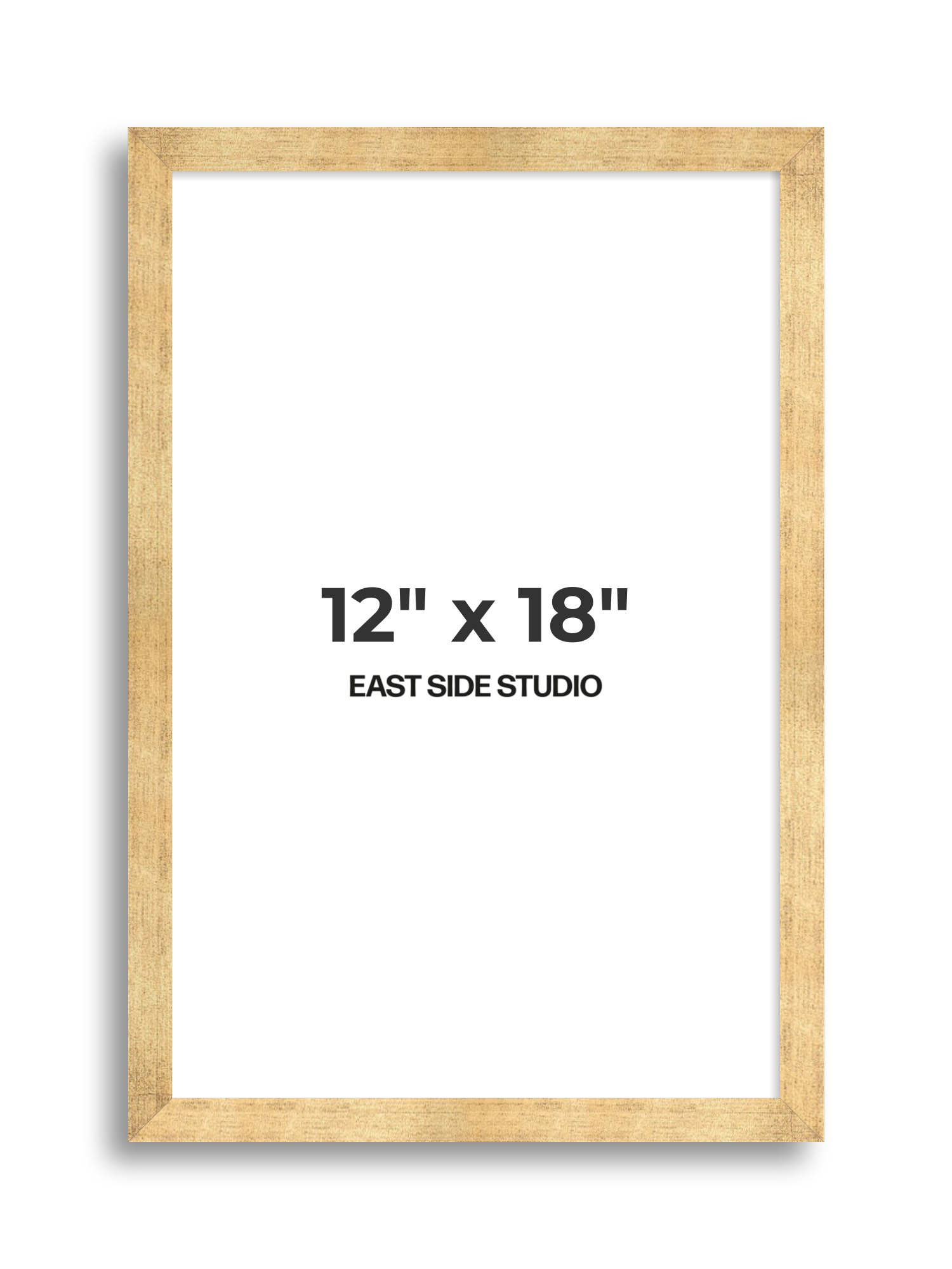 Antique Gold 12" x 18" picture frame