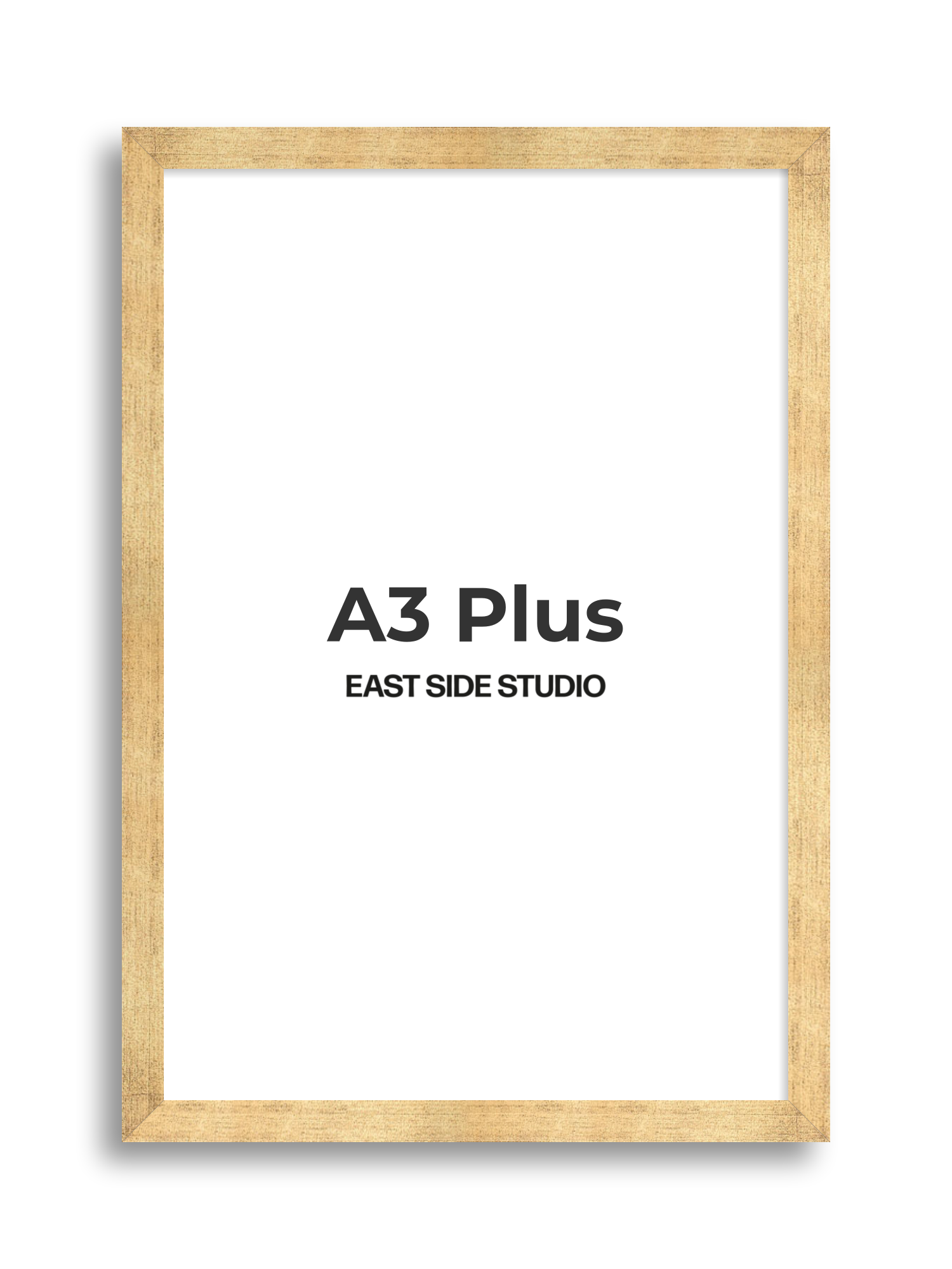 Antique Gold A3 Plus picture frame