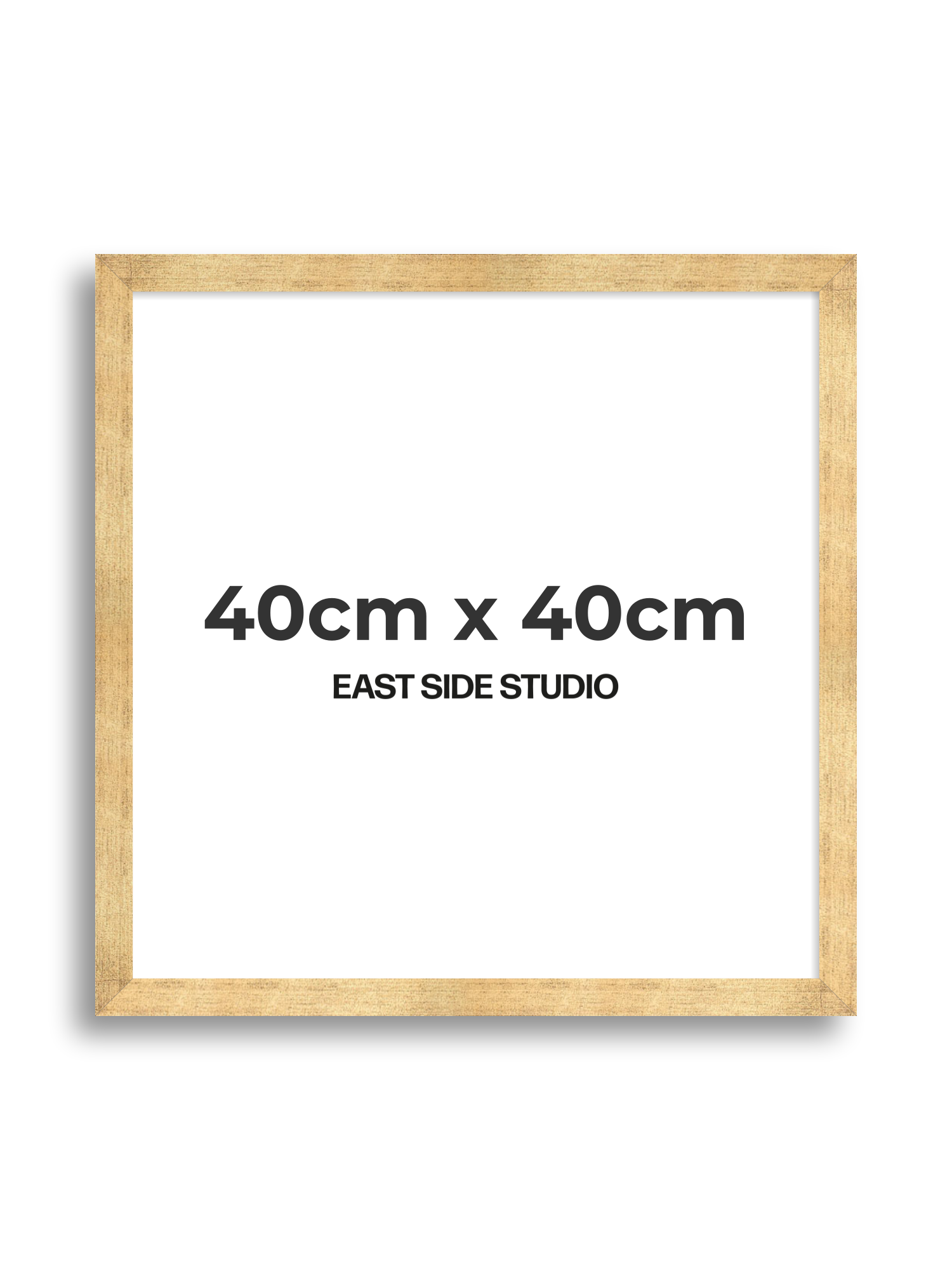 Antique Gold 40cm x 40cm picture frame