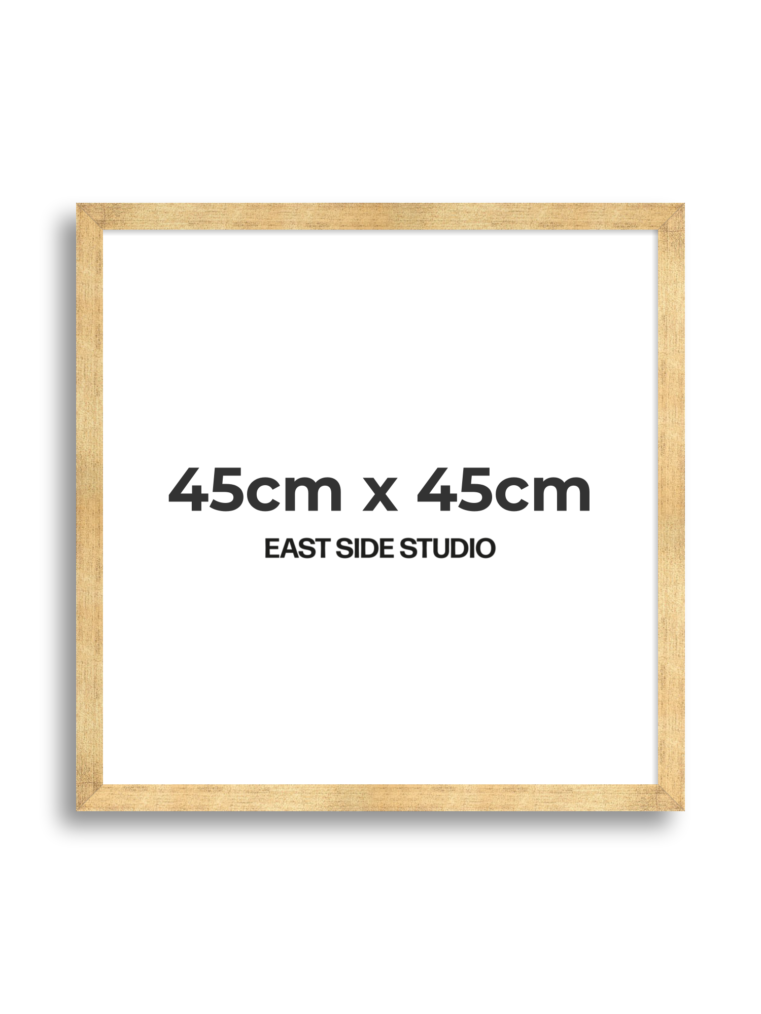 Antique Gold 45cm x 45cm picture frame