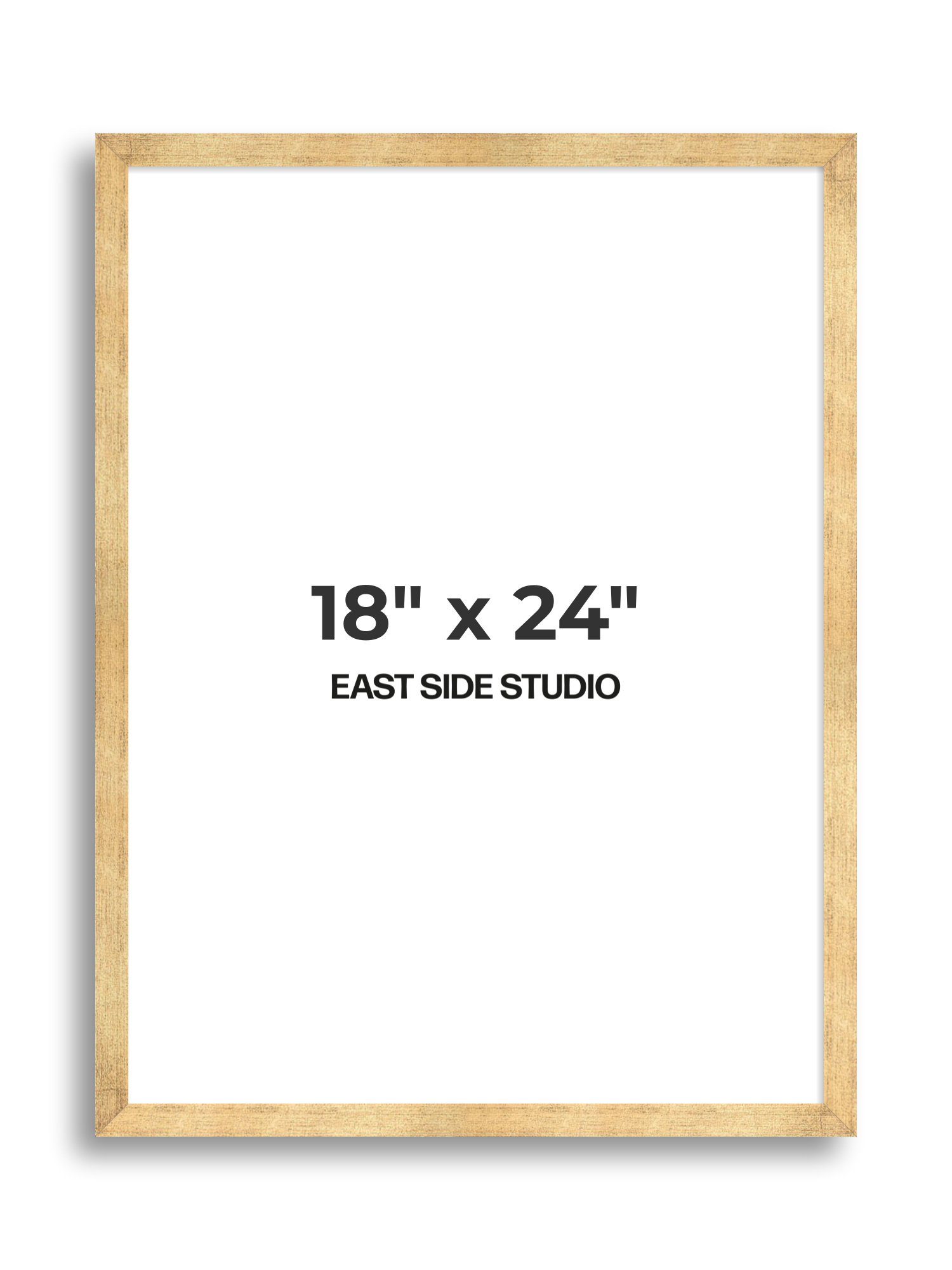 Antique Gold 18" x 24" picture frame