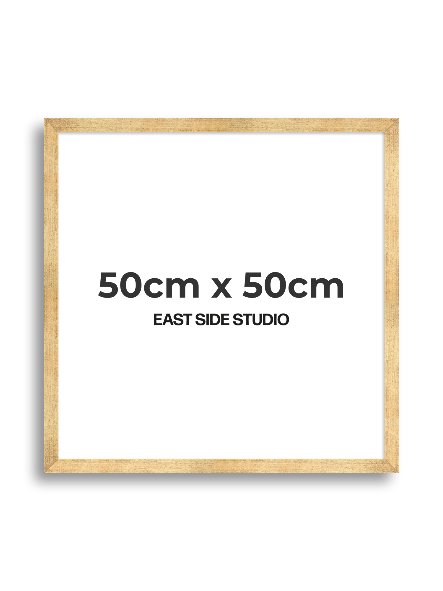 Antique Gold 50cm x 50cm picture frame