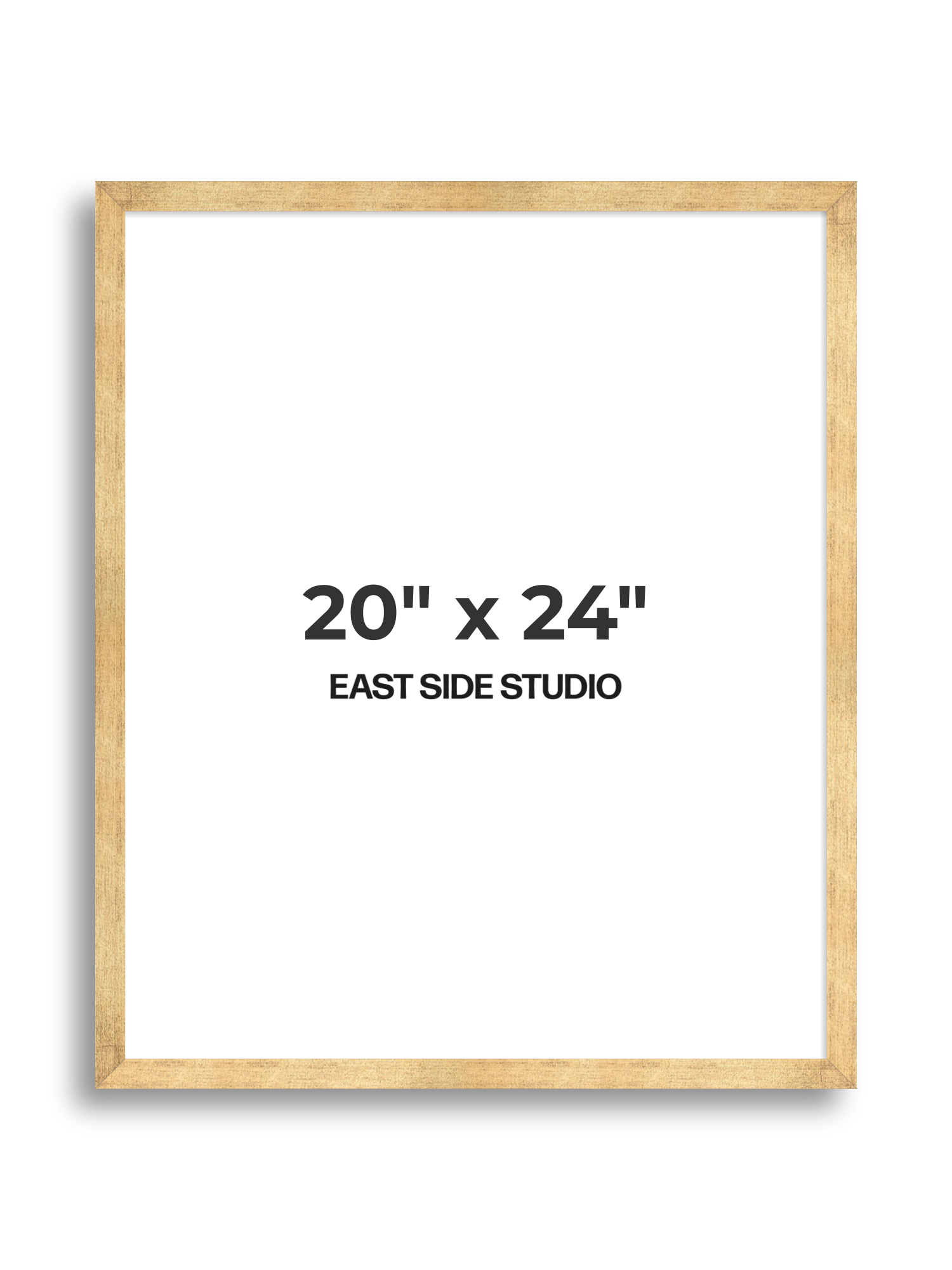 Antique Gold 20" x 24" picture frame