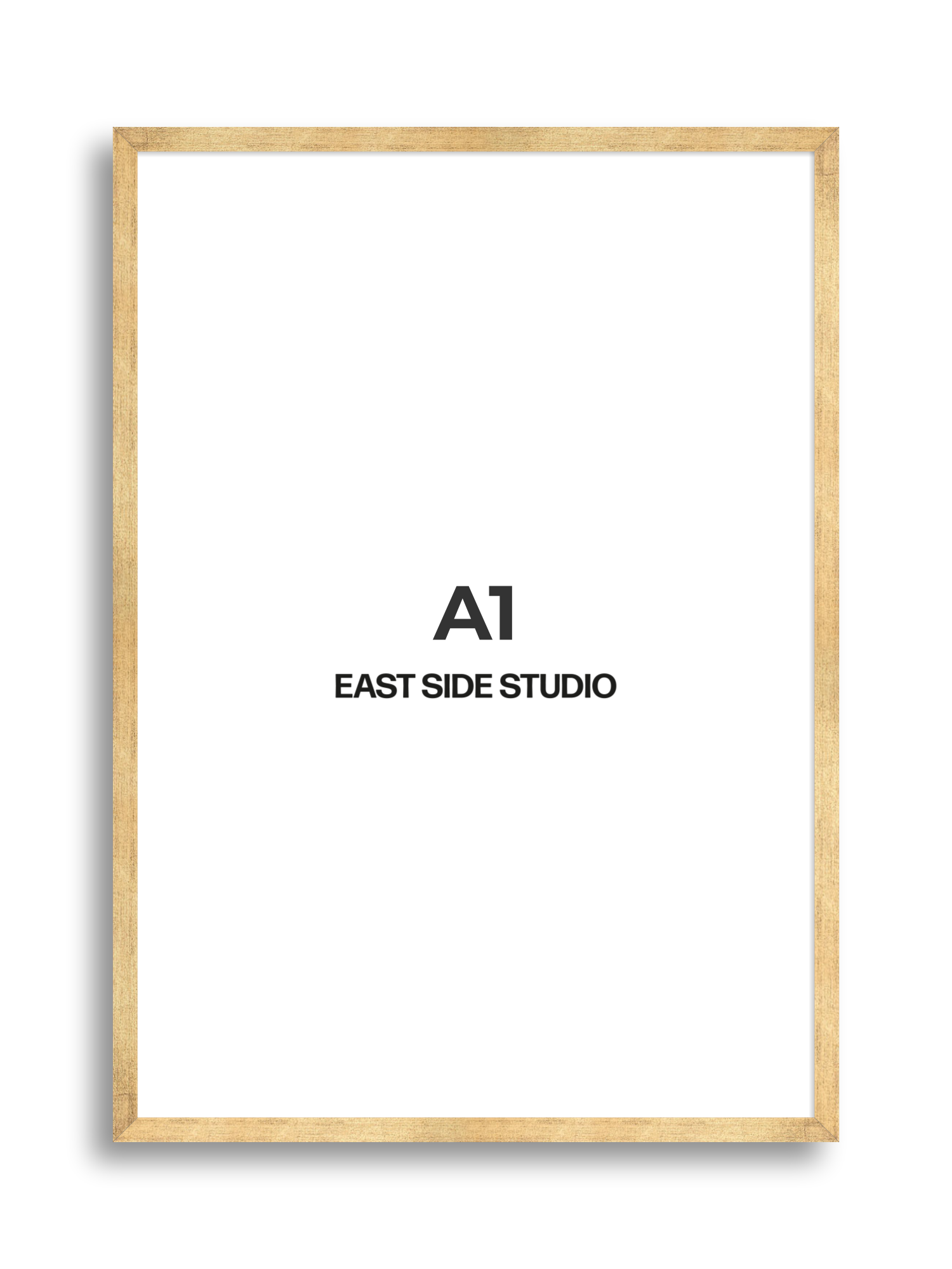 Antique Gold A1 picture frame