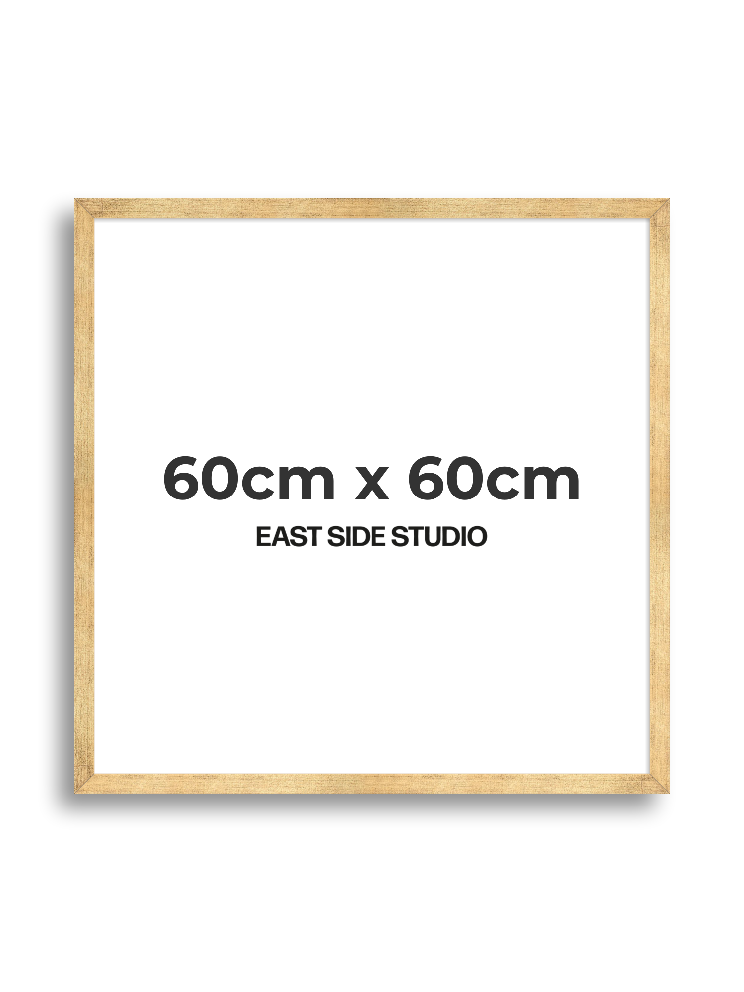 Antique Gold 60cm x 60cm picture frame