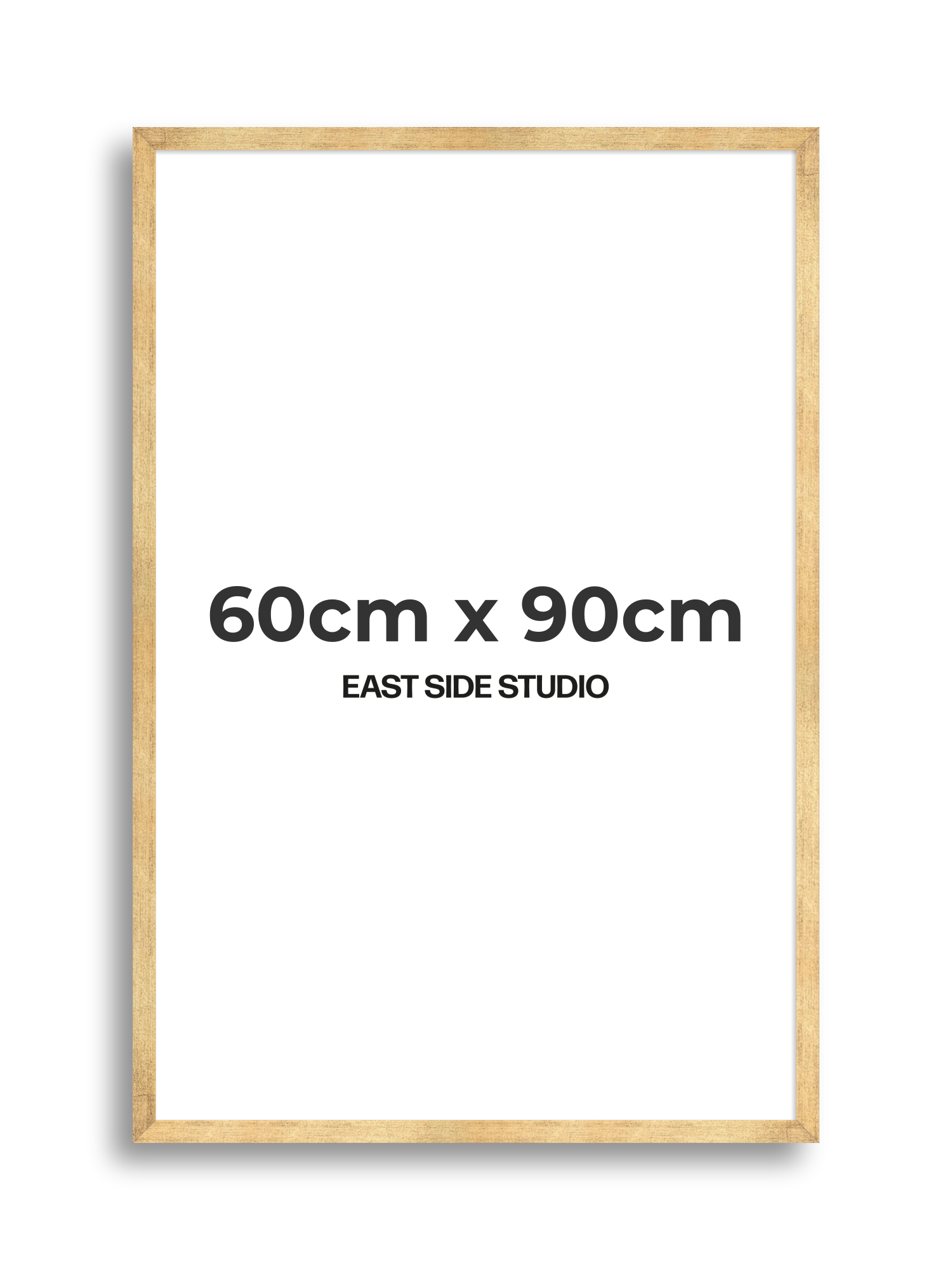 Antique Gold 60cm x 90cm picture frame