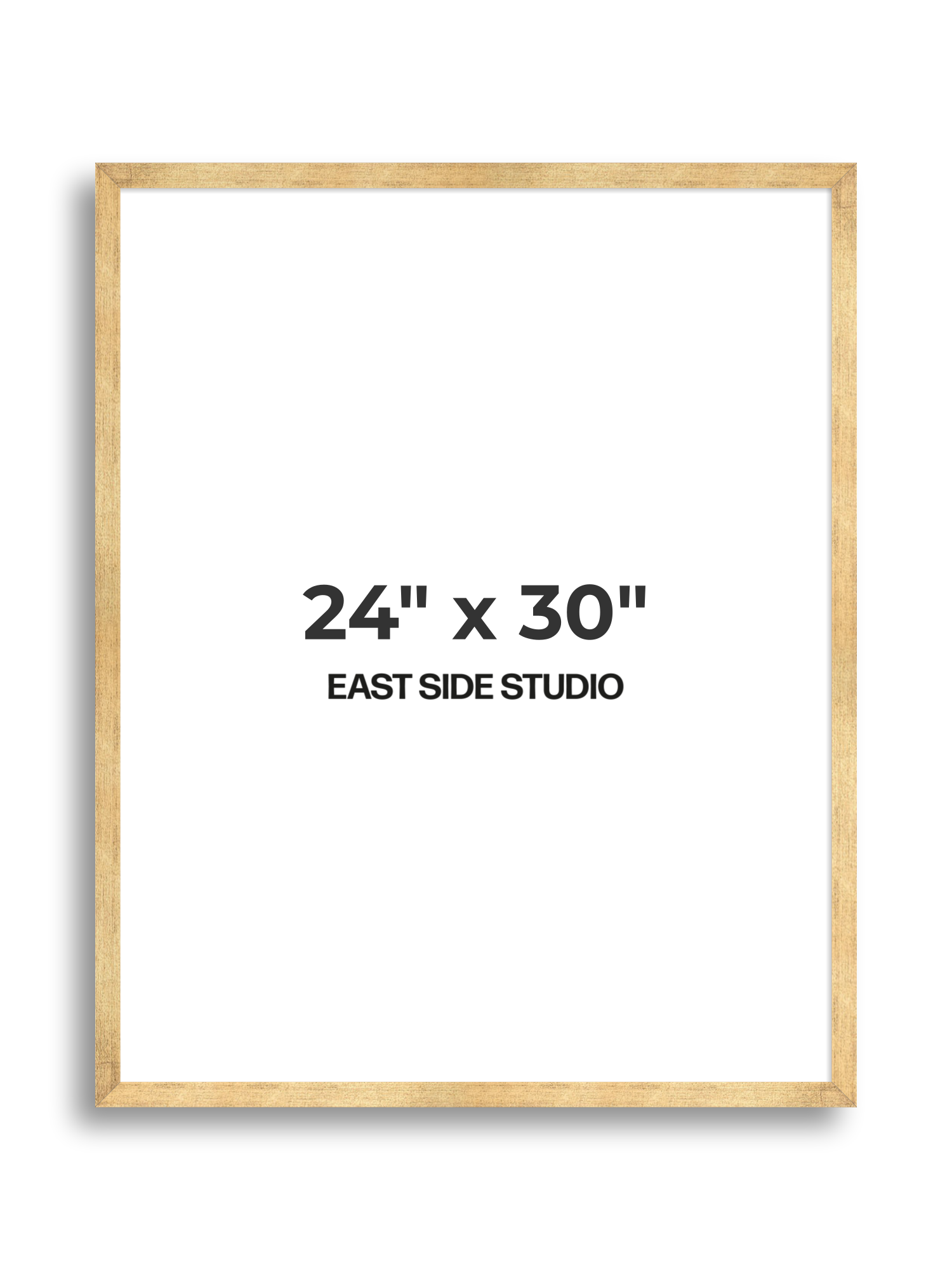 Antique Gold 24" x 30" picture frame