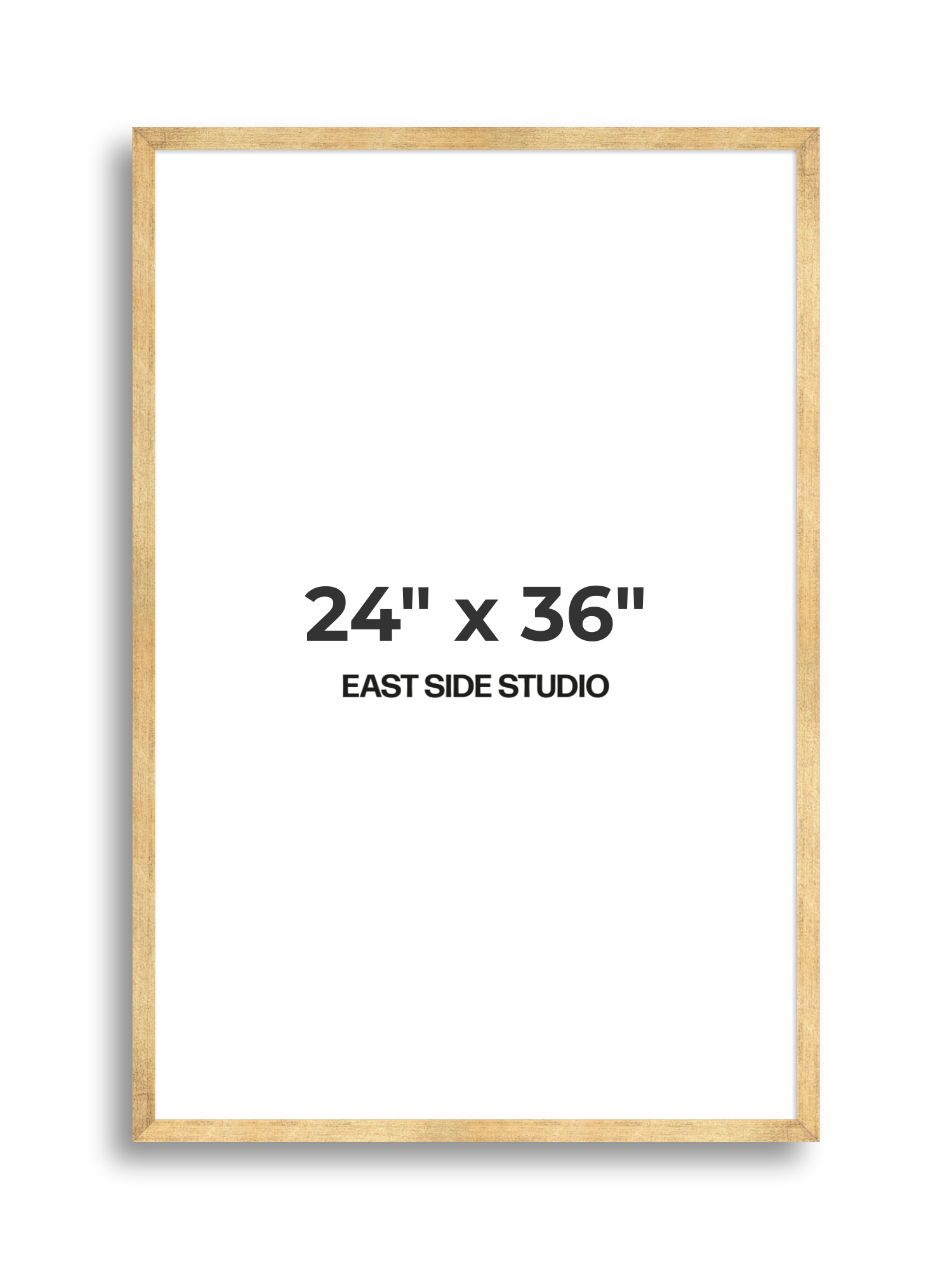 Antique Gold 24" x 36" picture frame