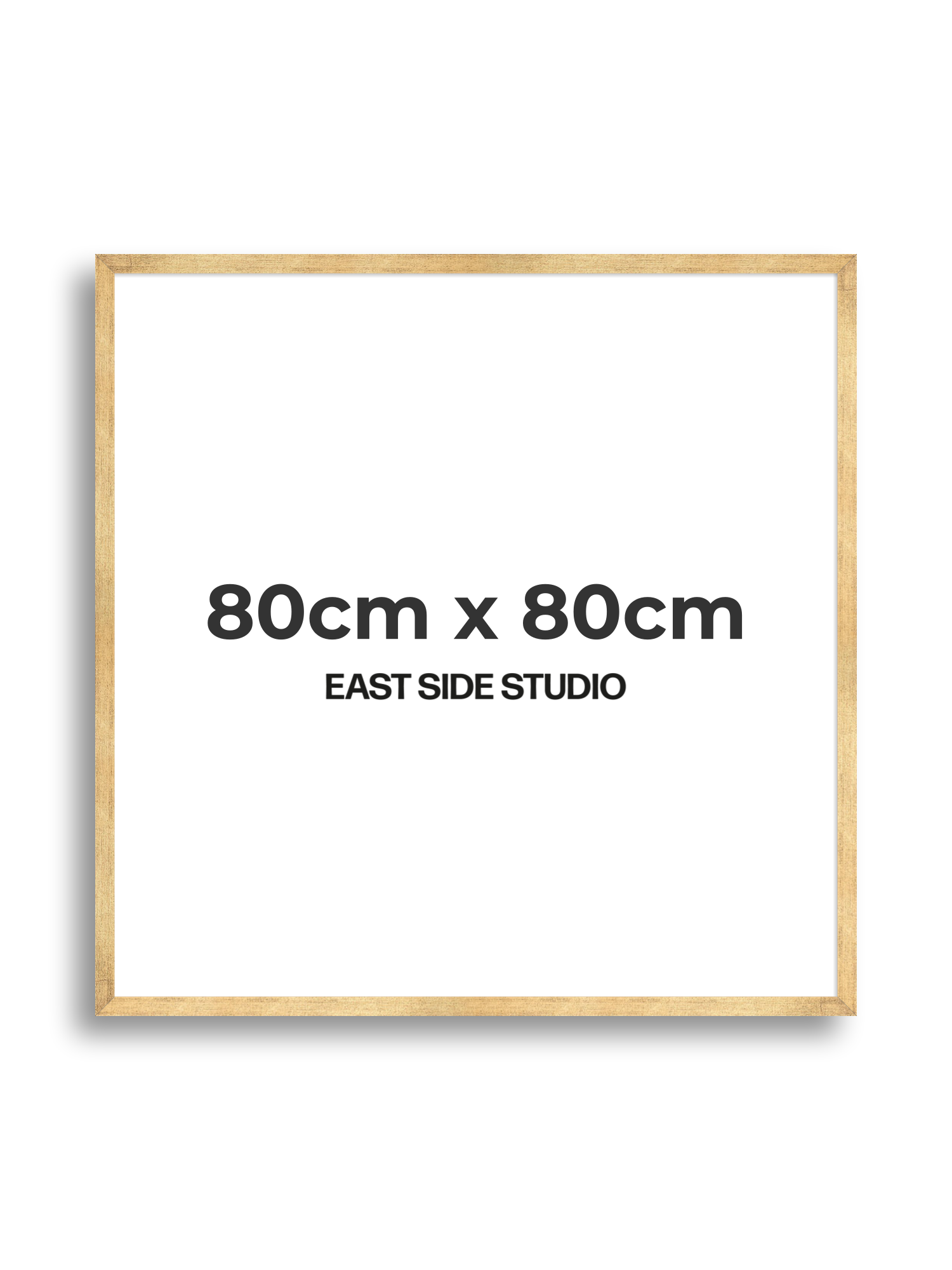 Antique Gold 80cm x 80cm picture frame