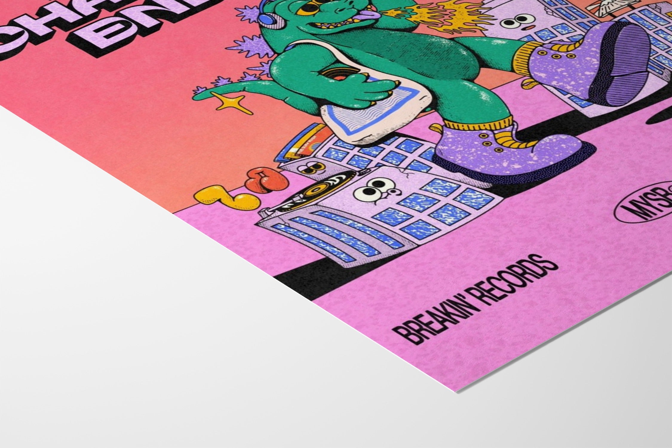 Main Character Energy (Godzilla) - My Sunbeam - Fine Art Paper 200gsm |frame=Fine Art Paper 200gsm|