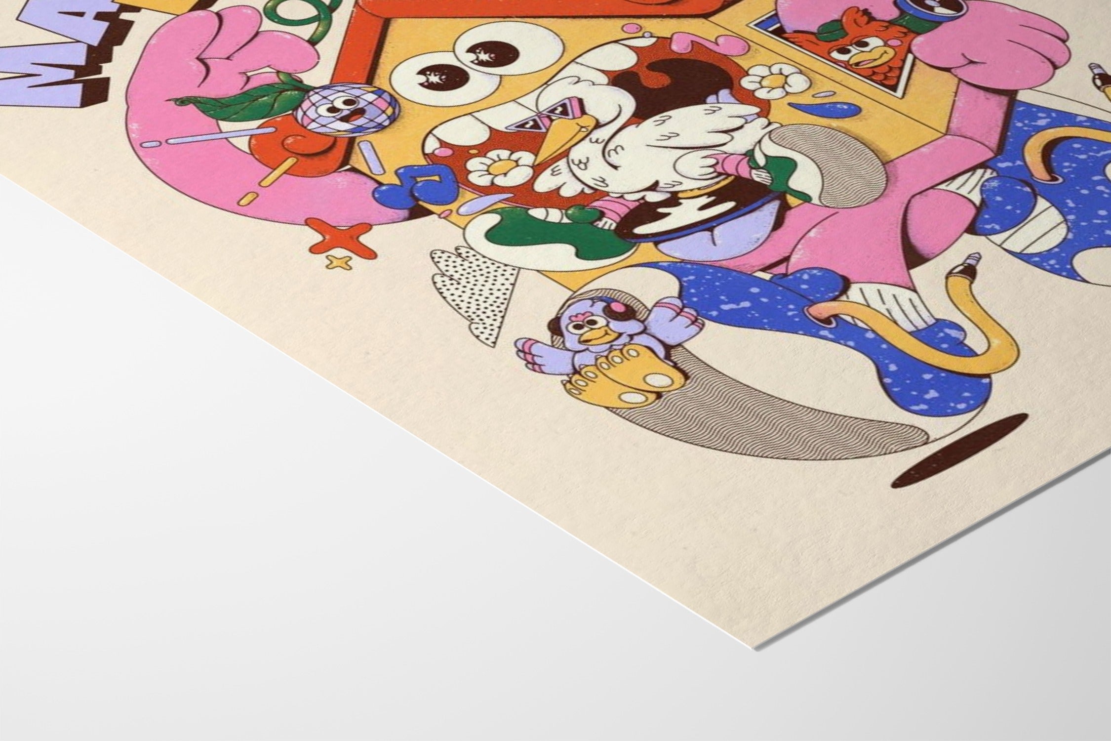 Make Some Noise - Off White - My Sunbeam - Fine Art Paper 200gsm |frame=Fine Art Paper 200gsm|