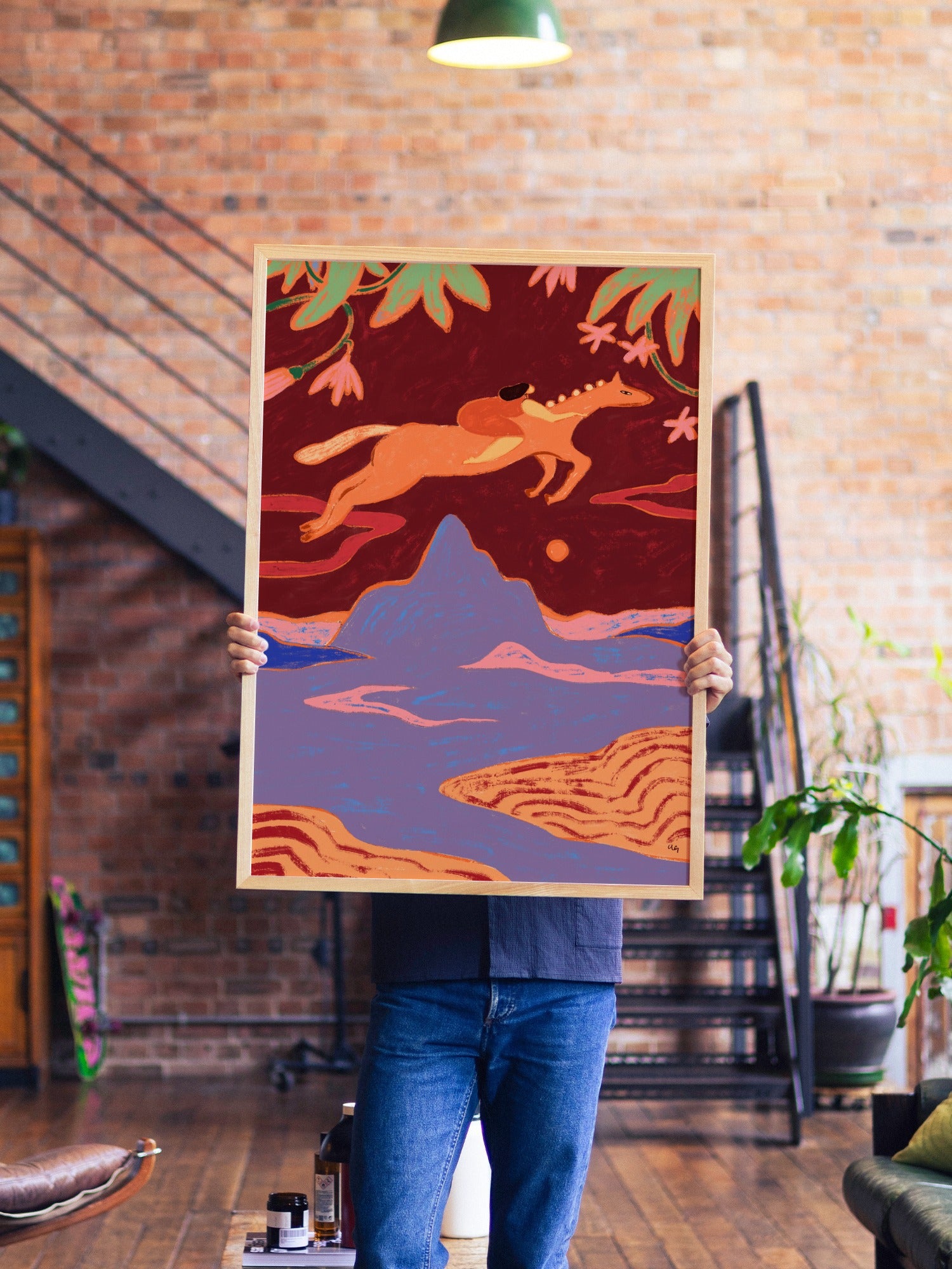 May You Soar - Arty Guava - A1 - Natural Wood Frame |frame=A1 - Natural Wood Frame| |type=lifestyle|