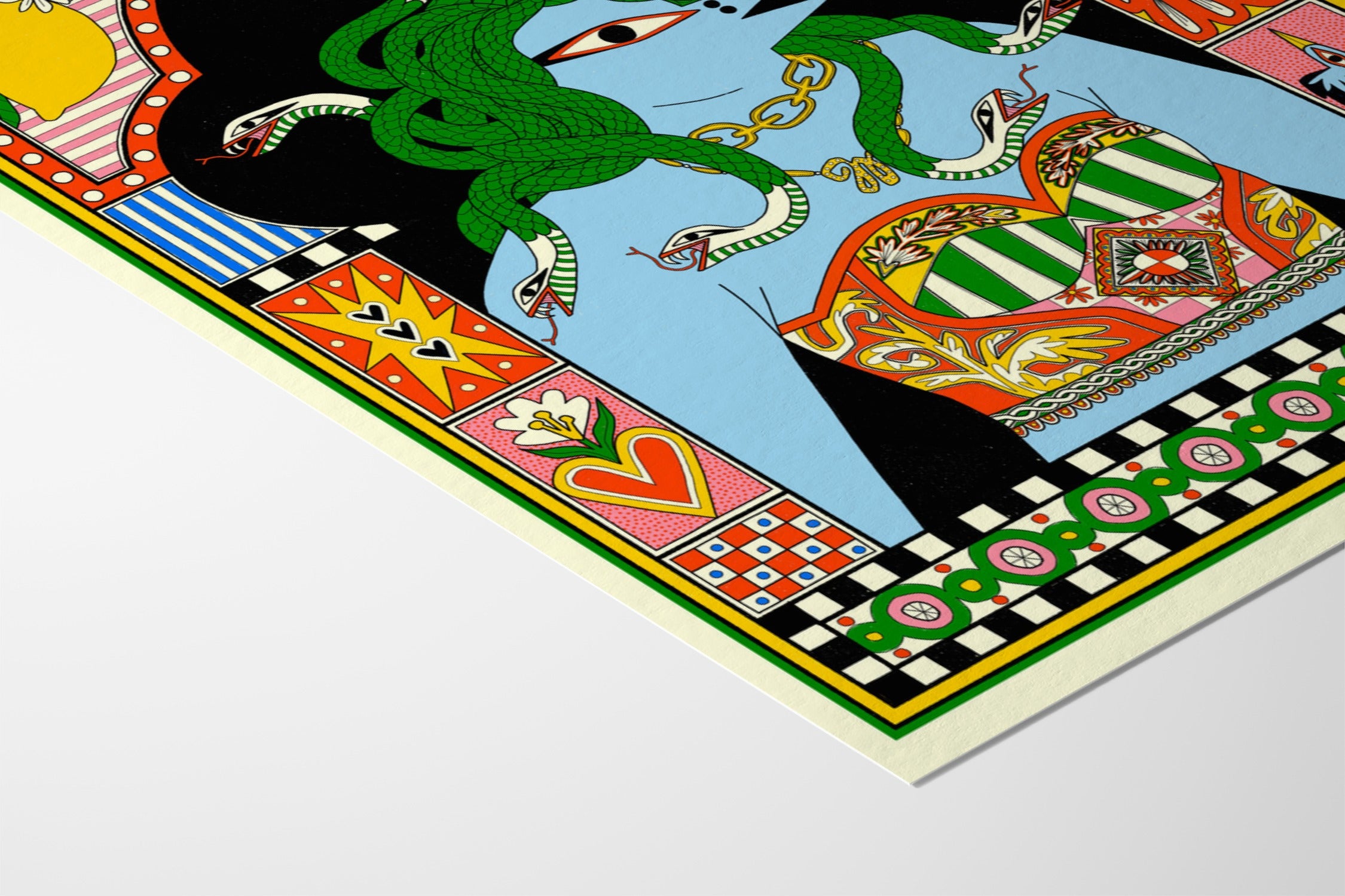 Medusa - Petrouchkaka - Fine Art Paper 200gsm |frame=Fine Art Paper 200gsm|