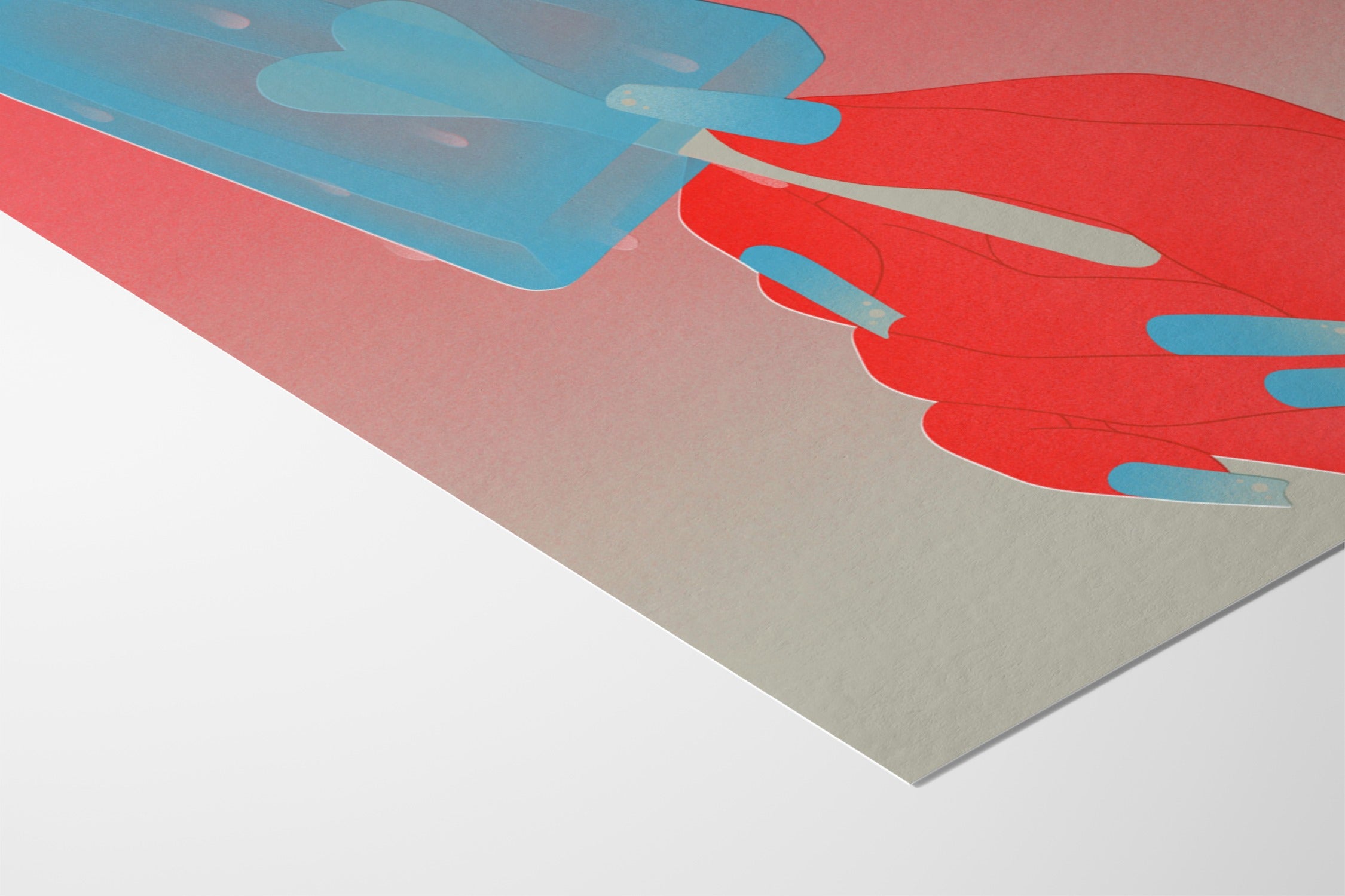 Melting - Clémence Gouy - Fine Art Paper 200gsm |frame=Fine Art Paper 200gsm|