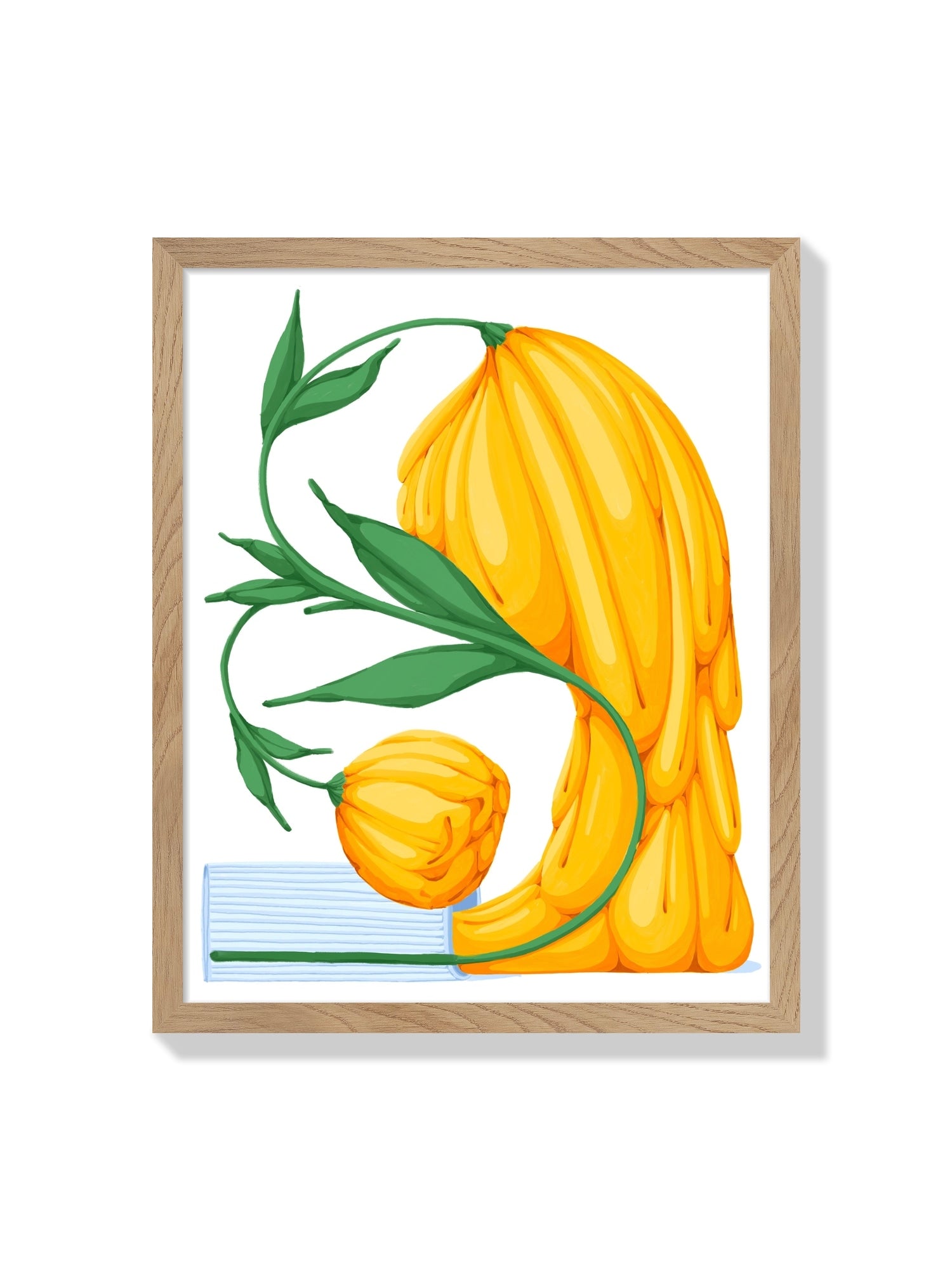 Melting Flower II - Flo Meissner - Natural Frame |frame=Natural Frame|