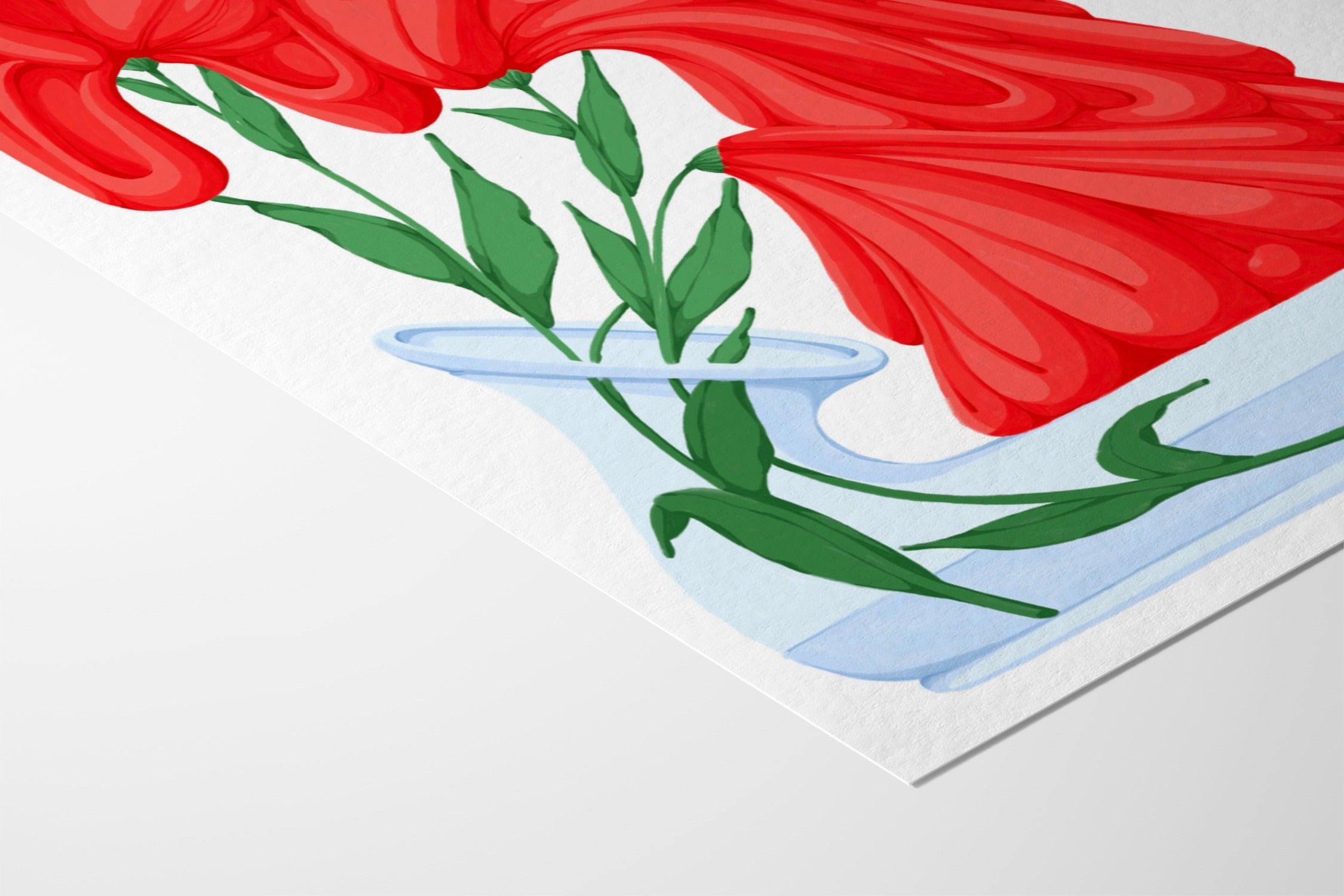 Melting Flower III - Flo Meissner - Fine Art Paper 200gsm |frame=Fine Art Paper 200gsm|