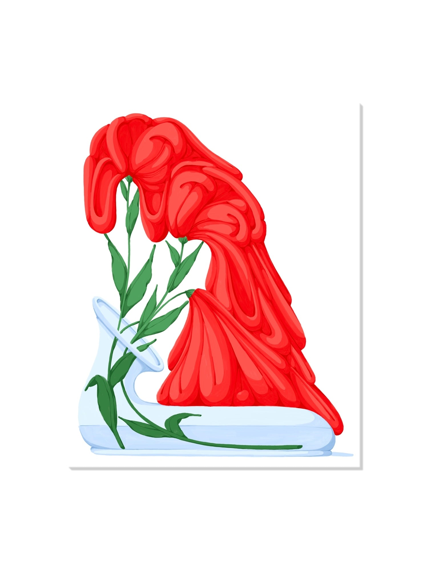 Melting Flower III - Flo Meissner - Unframed |frame=Unframed|