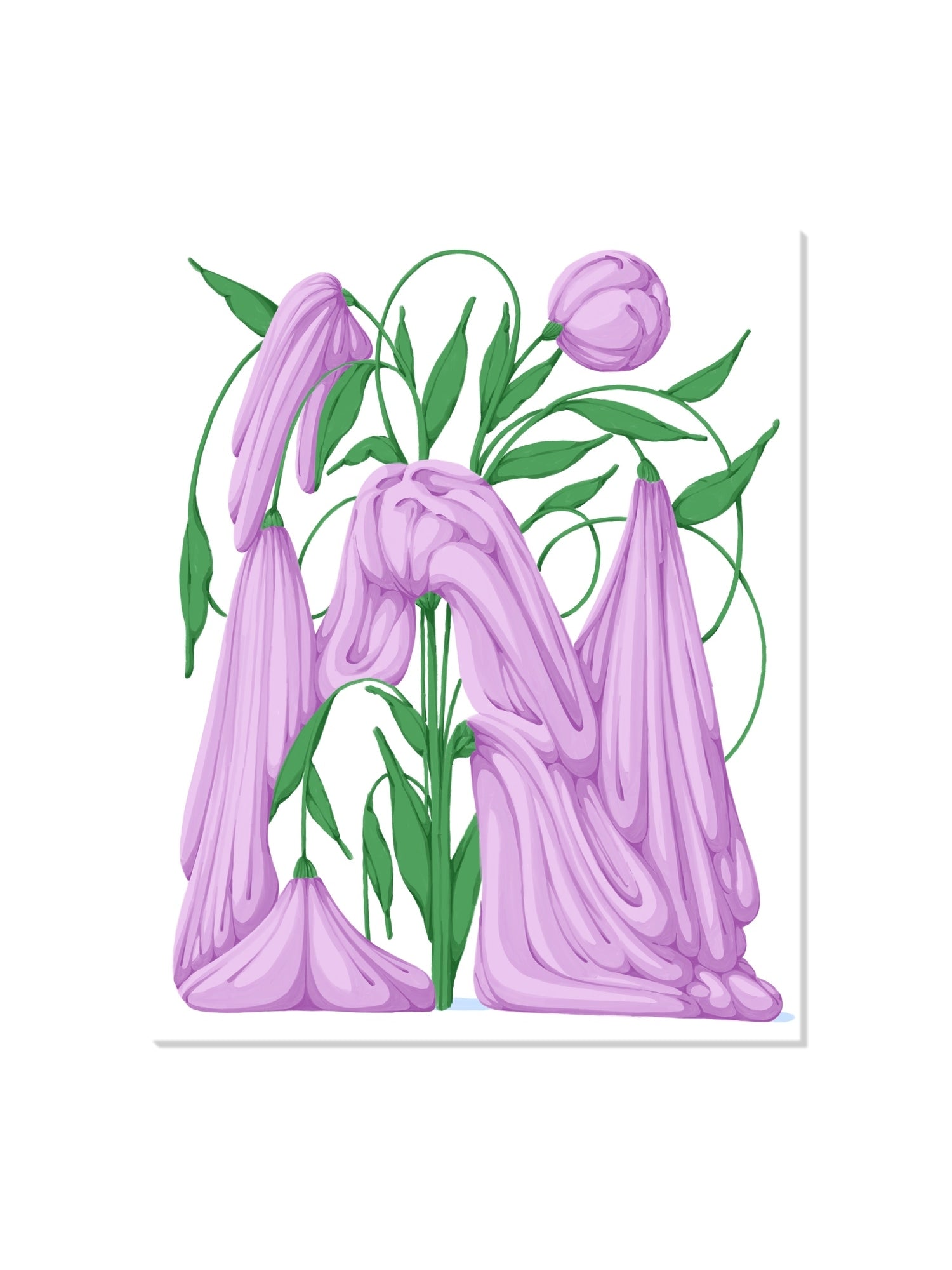 Melting Flower IV - Flo Meissner - Unframed |frame=Unframed|