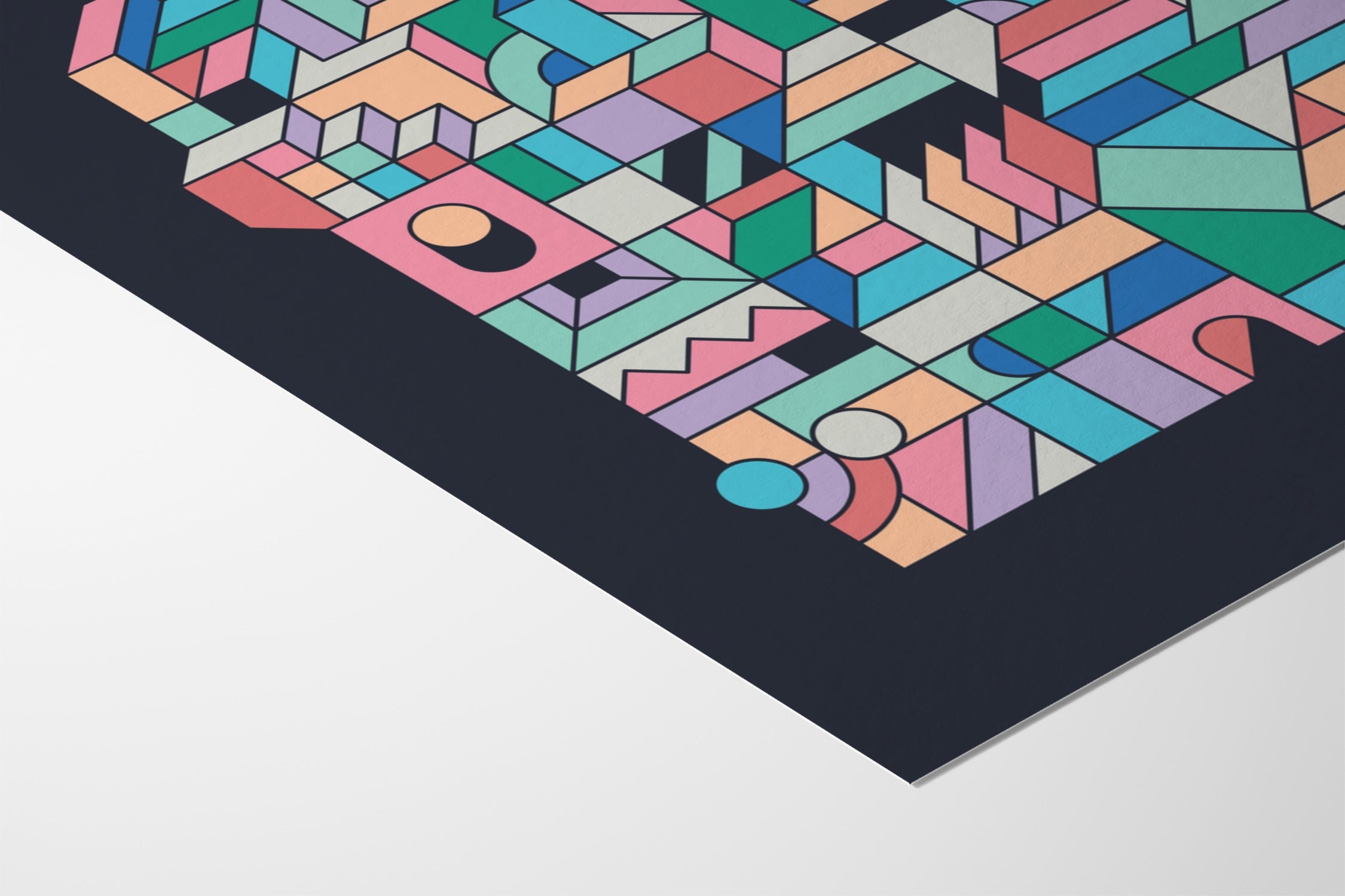 Mental Block 10 - Rick Crane - Fine Art Paper 200gsm |frame=Fine Art Paper 200gsm|