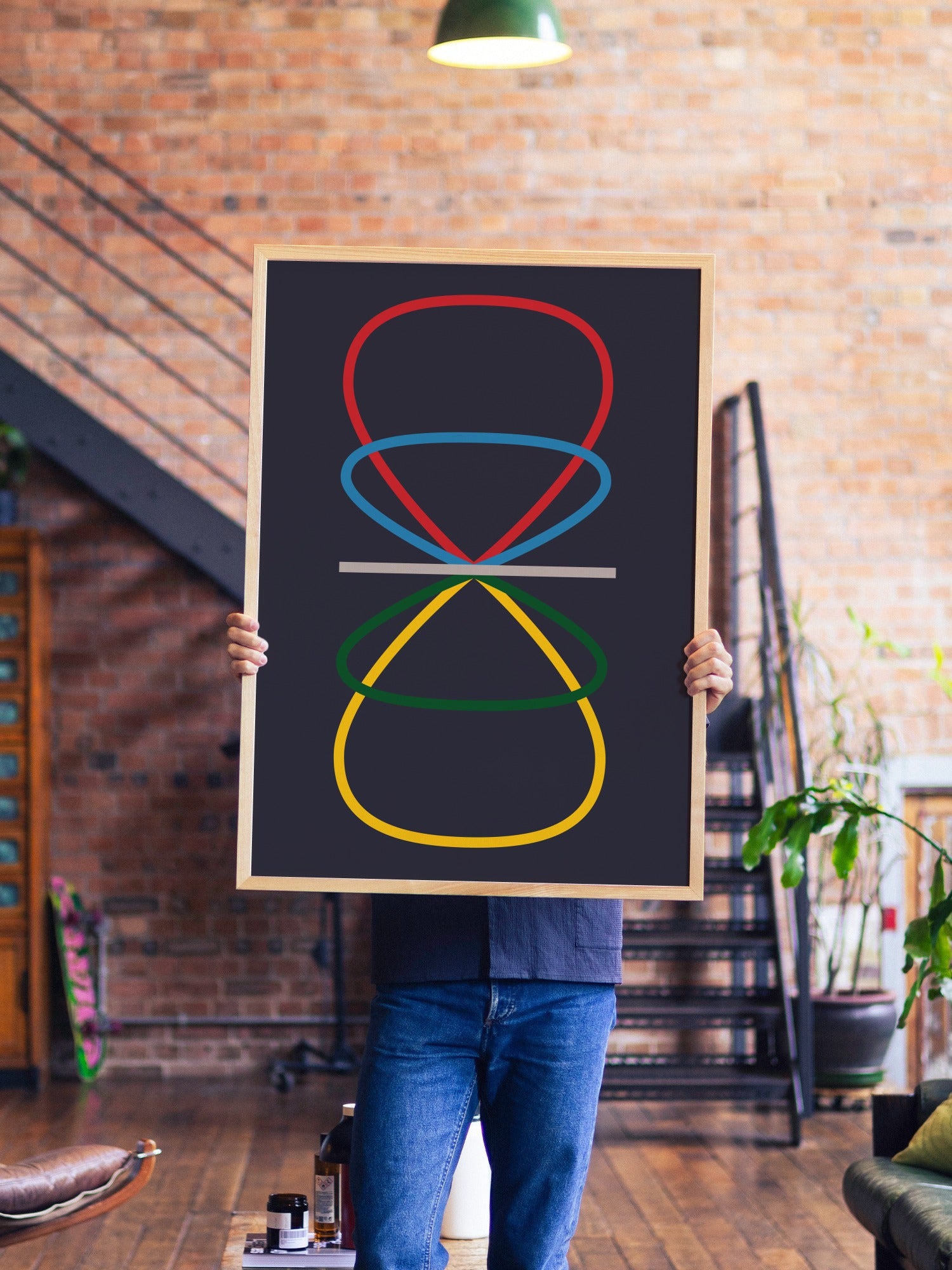 Move - Linus Lohoff - A1 - Natural Wood Frame |frame=A1 - Natural Wood Frame| |type=lifestyle|