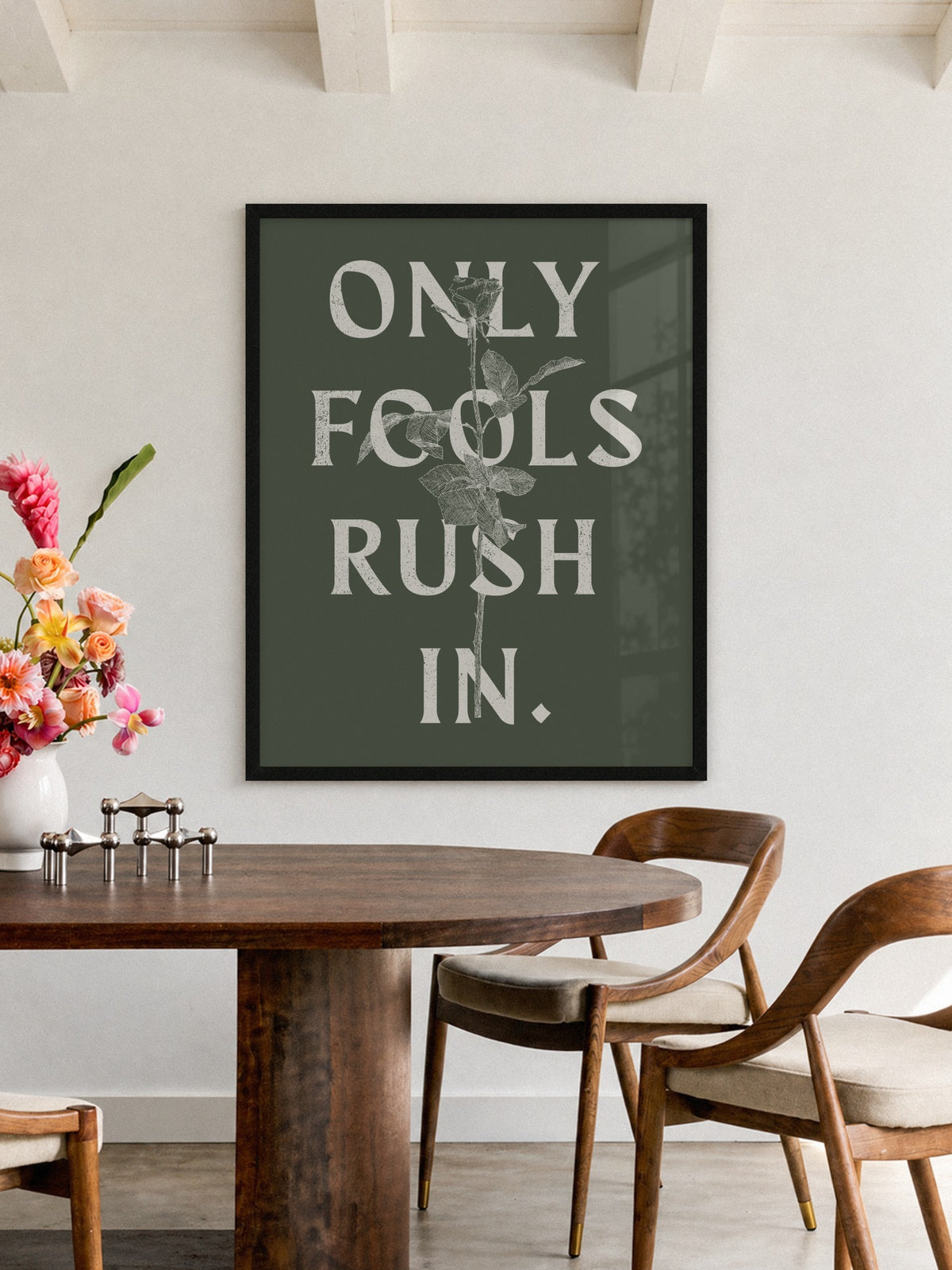 Only Fools Rush In - Olive Green - Diogo Lopes - 4:5_Black_120926 [Style = 4:5_Black_120926] |frame=4:5_Black_120926| |type=lifestyle|