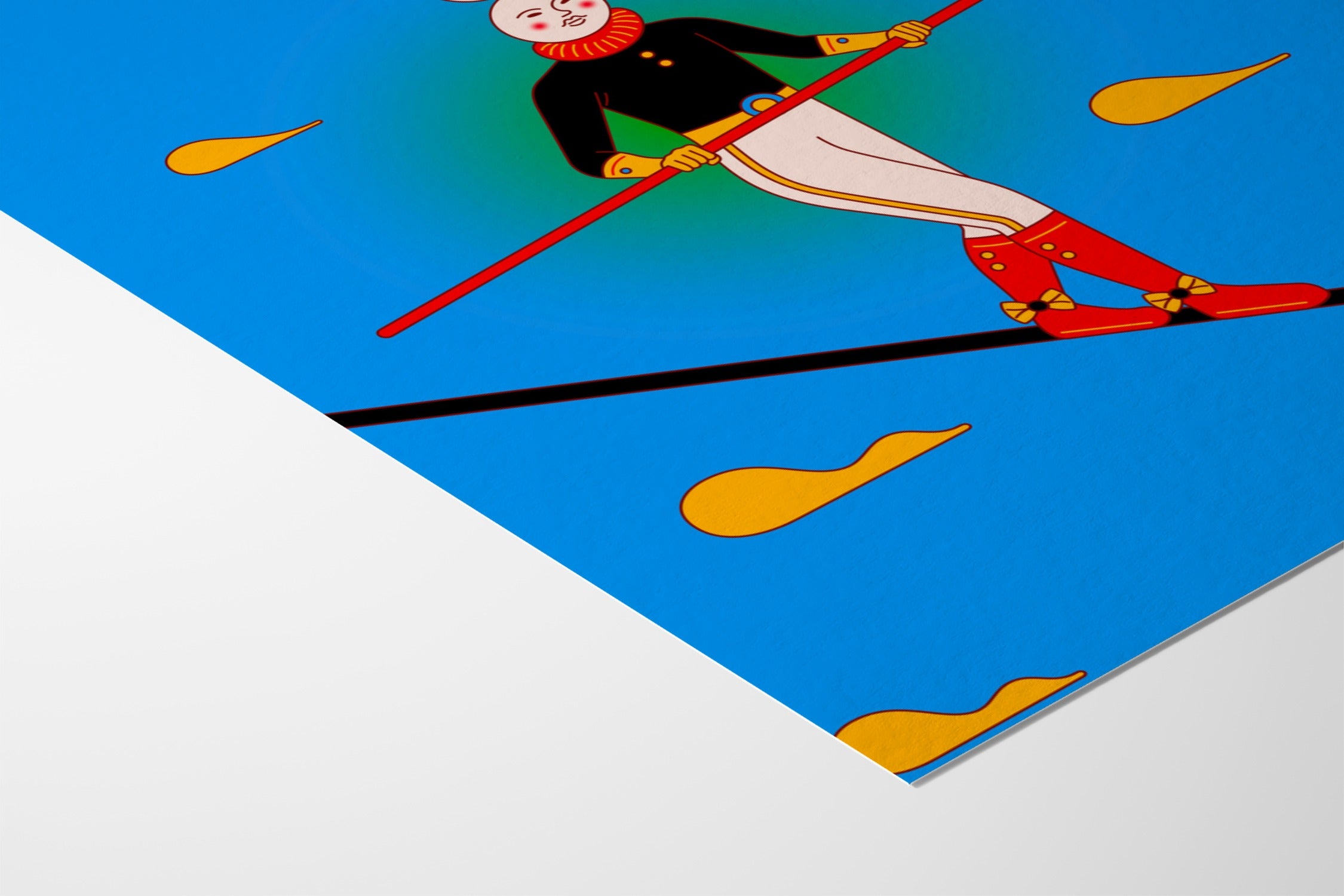 Surreal Cartoon Art Print - Overthinking by Jun Ioneda | East Side