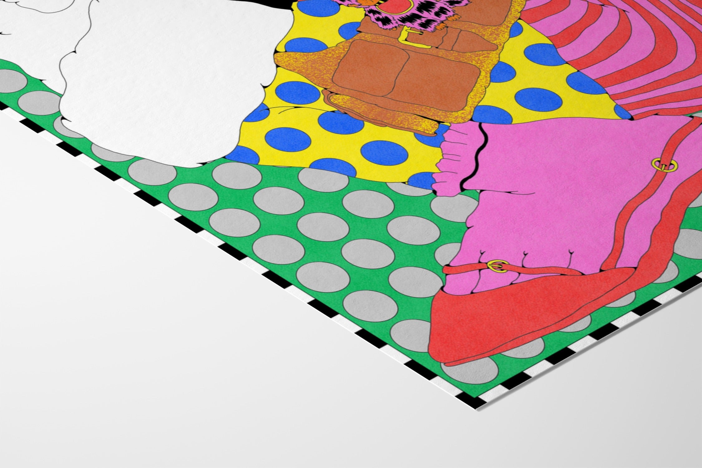 POLKA DOT FEVER - Justine Jossart - Fine Art Paper 200gsm |frame=Fine Art Paper 200gsm|