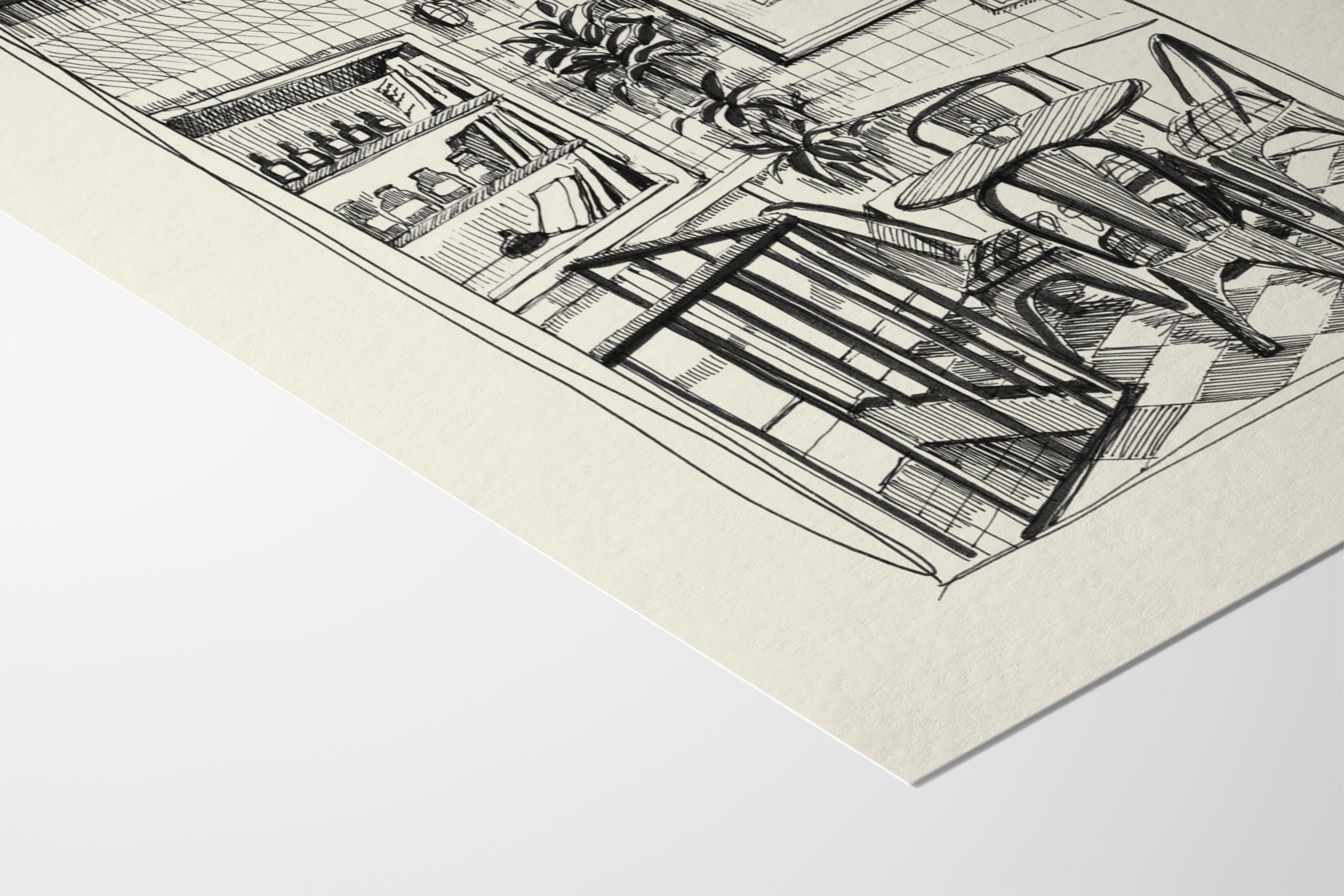 Quiet Corners - Emma Louise - Fine Art Paper 200gsm |frame=Fine Art Paper 200gsm|